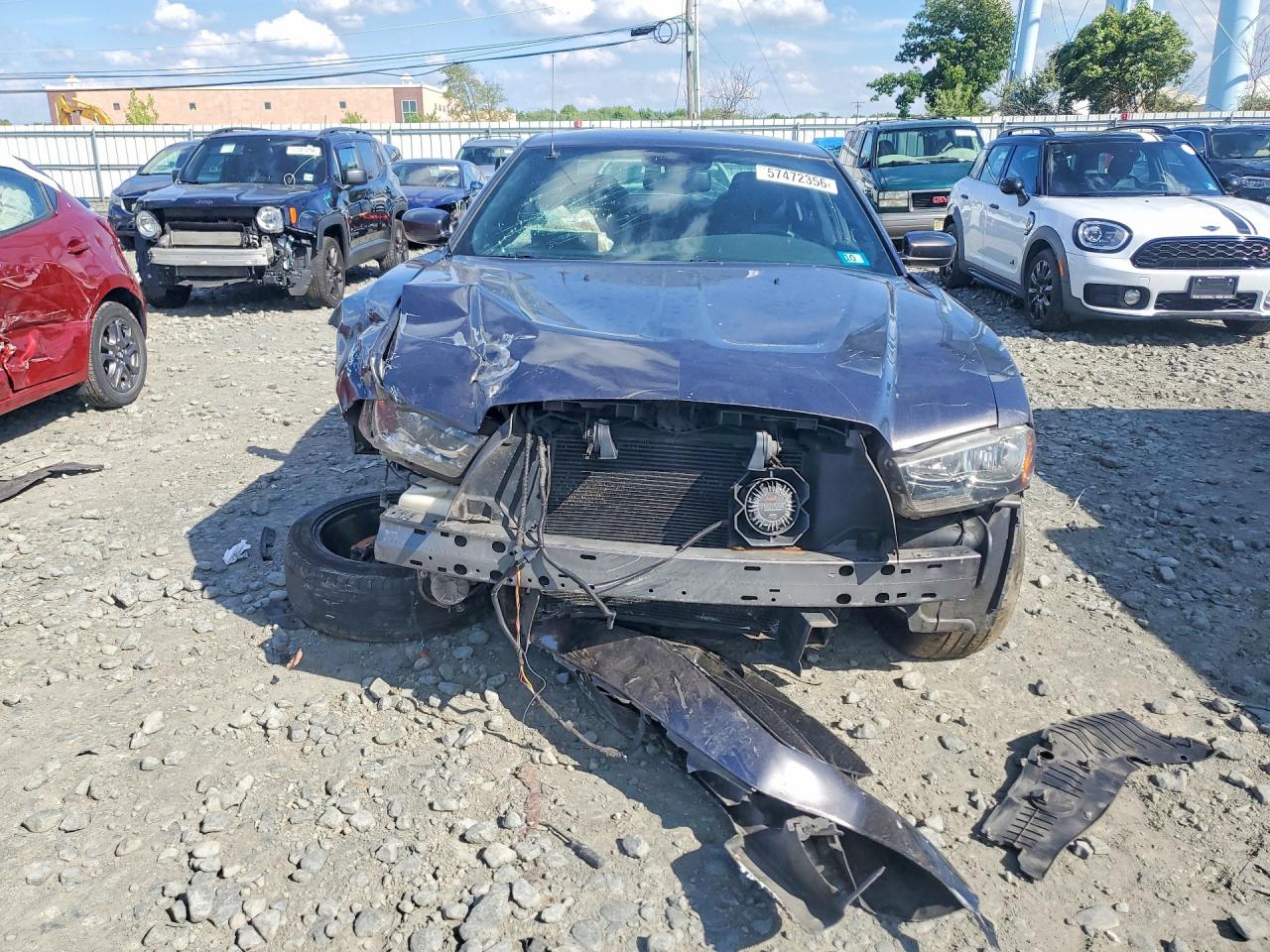 2014 Dodge Charger Sxt Gray vin: 2C3CDXHG3EH348569