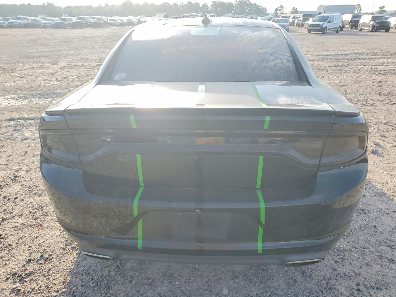 2015 Dodge Charger Sxt Black vin: 2C3CDXHG3FH754577