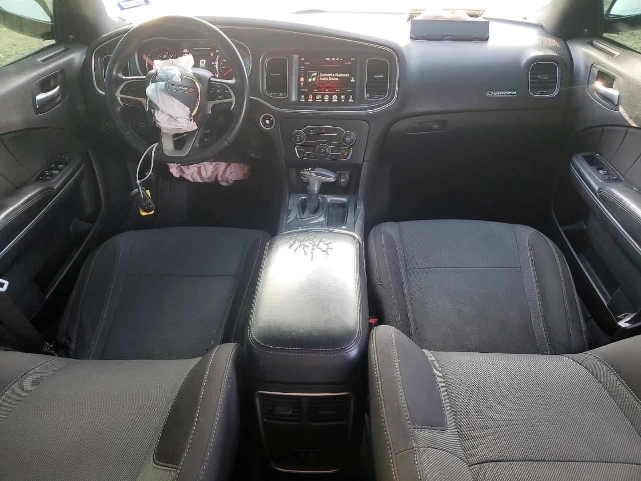 2015 Dodge Charger Sxt Black vin: 2C3CDXHG3FH754577