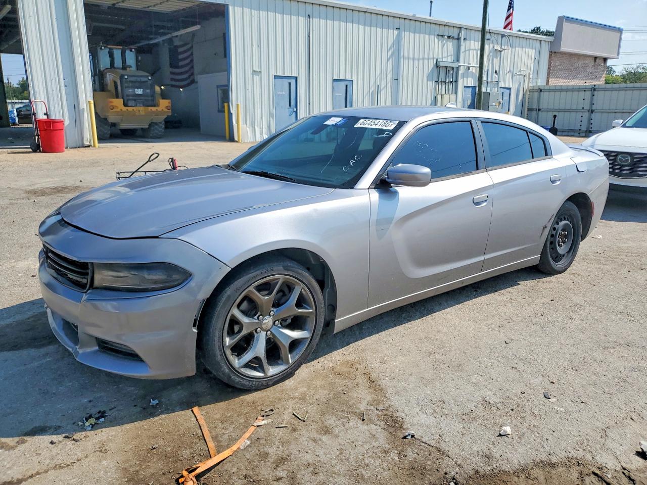 2015 Dodge Charger Sxt Silver vin: 2C3CDXHG3FH826376