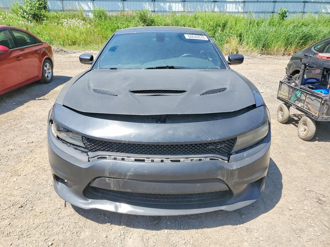 2015 Dodge Charger Sxt Gray vin: 2C3CDXHG3FH835627