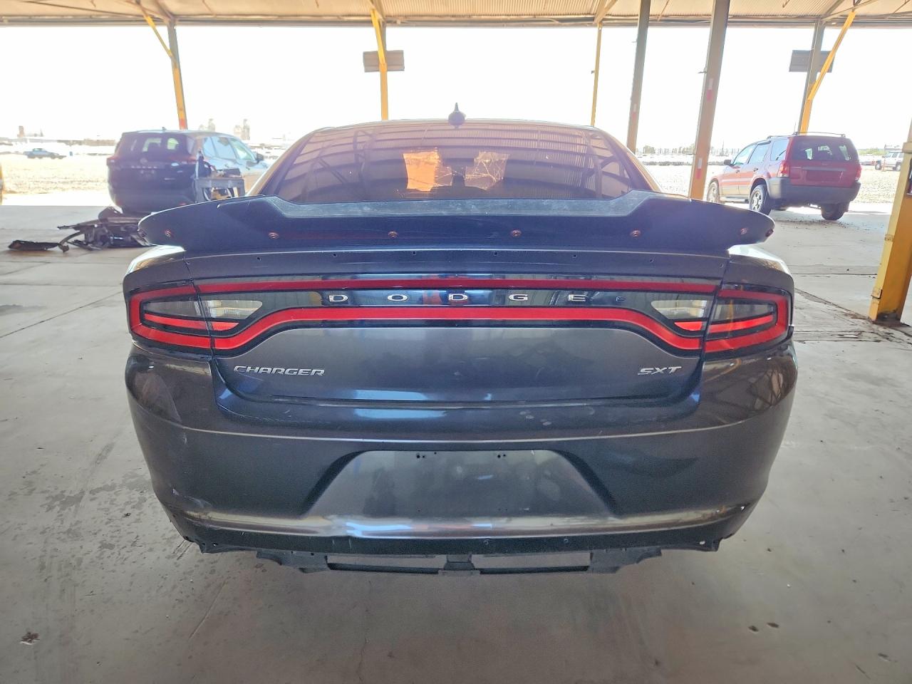 2015 Dodge Charger Sxt Gray vin: 2C3CDXHG3FH870152
