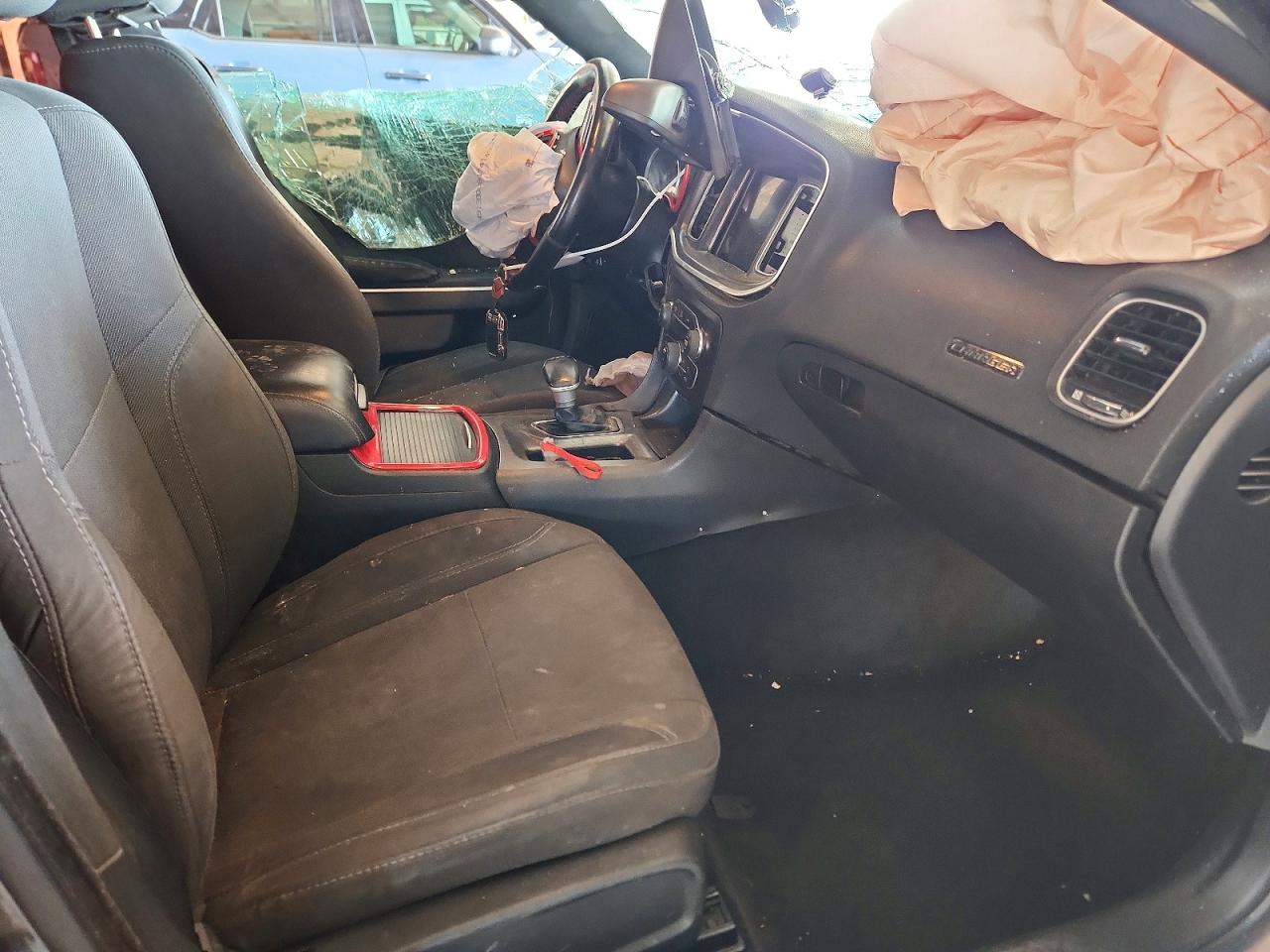 2015 Dodge Charger Sxt Gray vin: 2C3CDXHG3FH870152