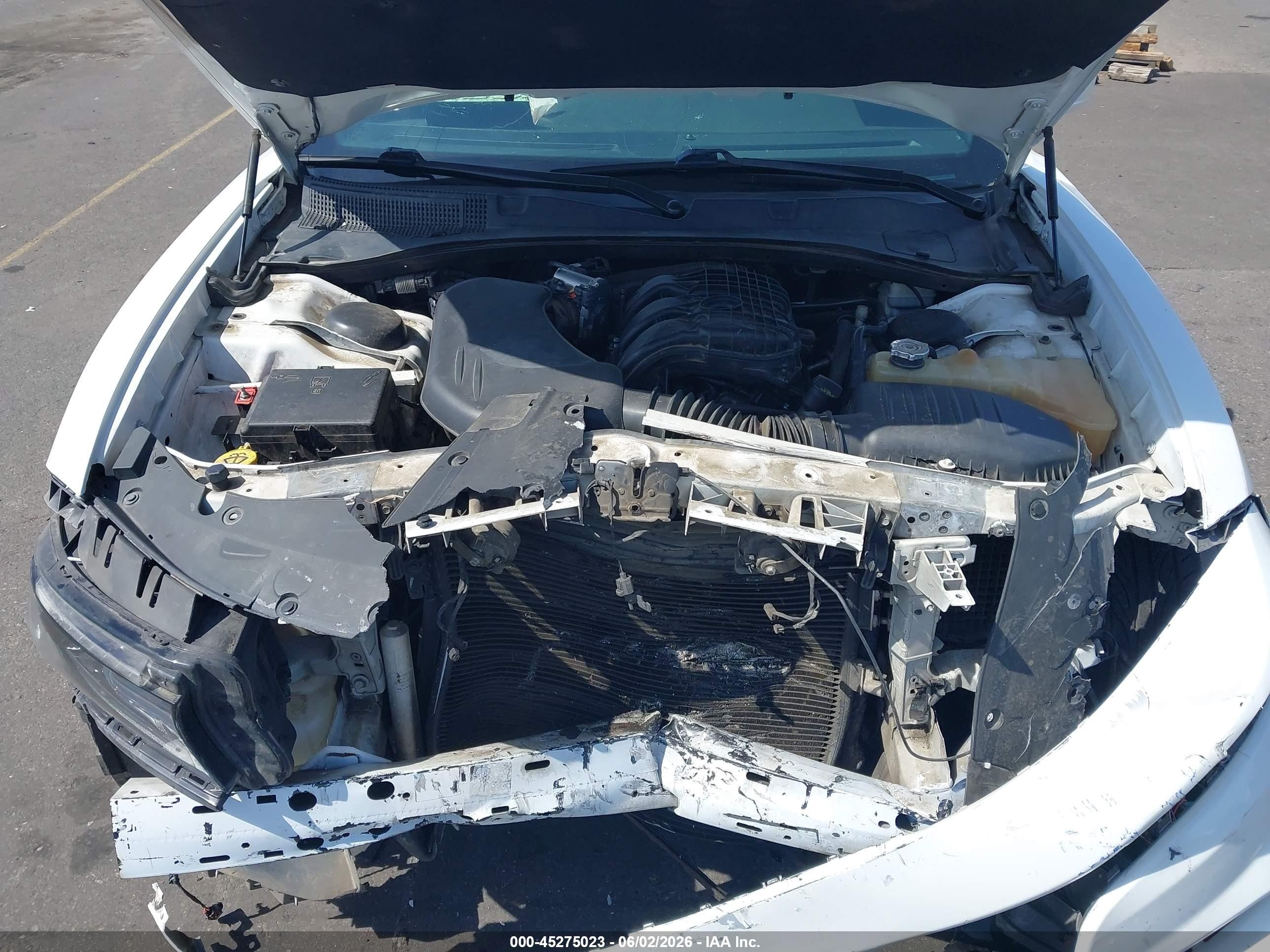 2015 Dodge Charger Sxt White vin: 2C3CDXHG3FH871415