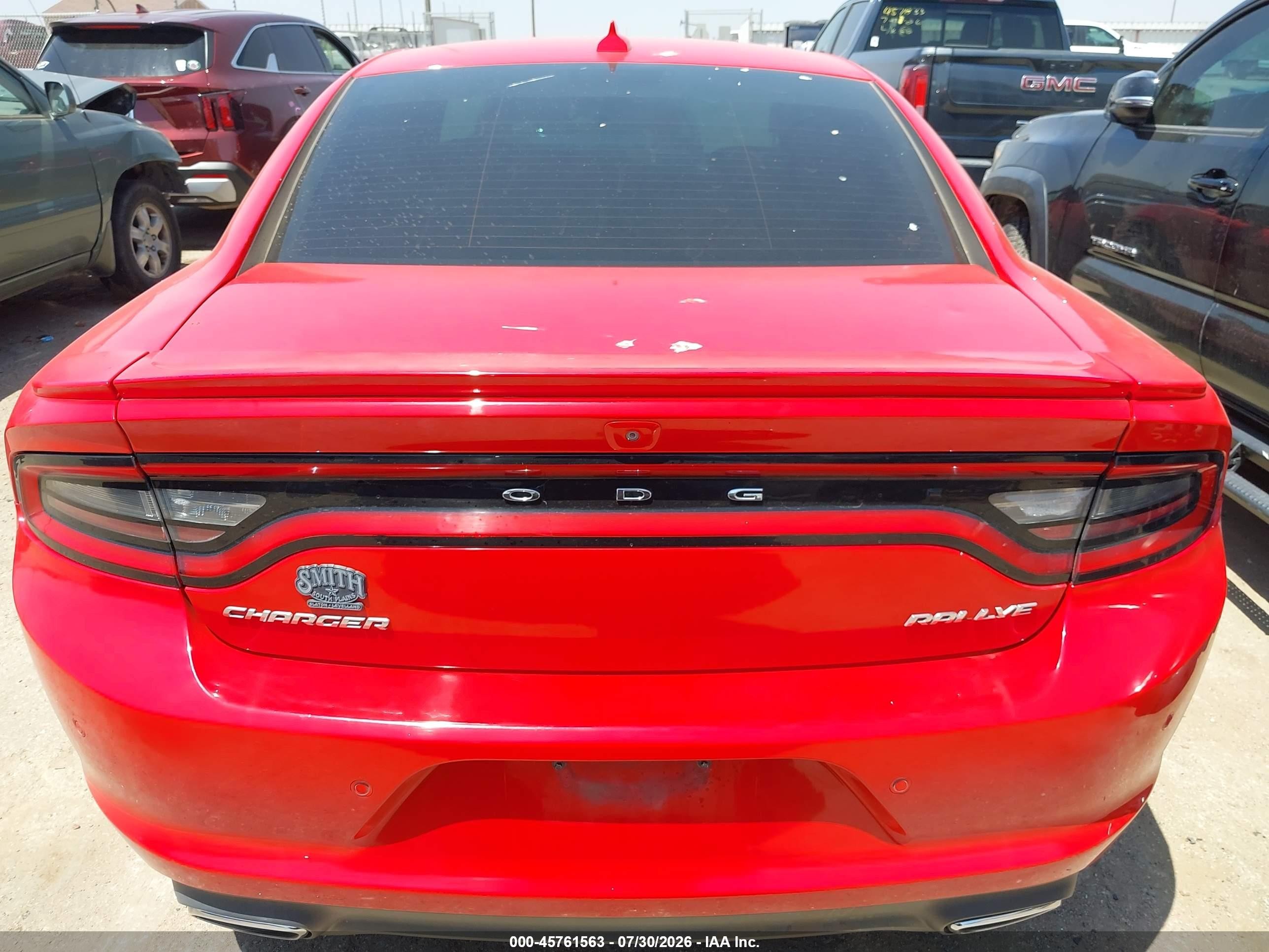 2015 Dodge Charger Sxt Red vin: 2C3CDXHG3FH874895