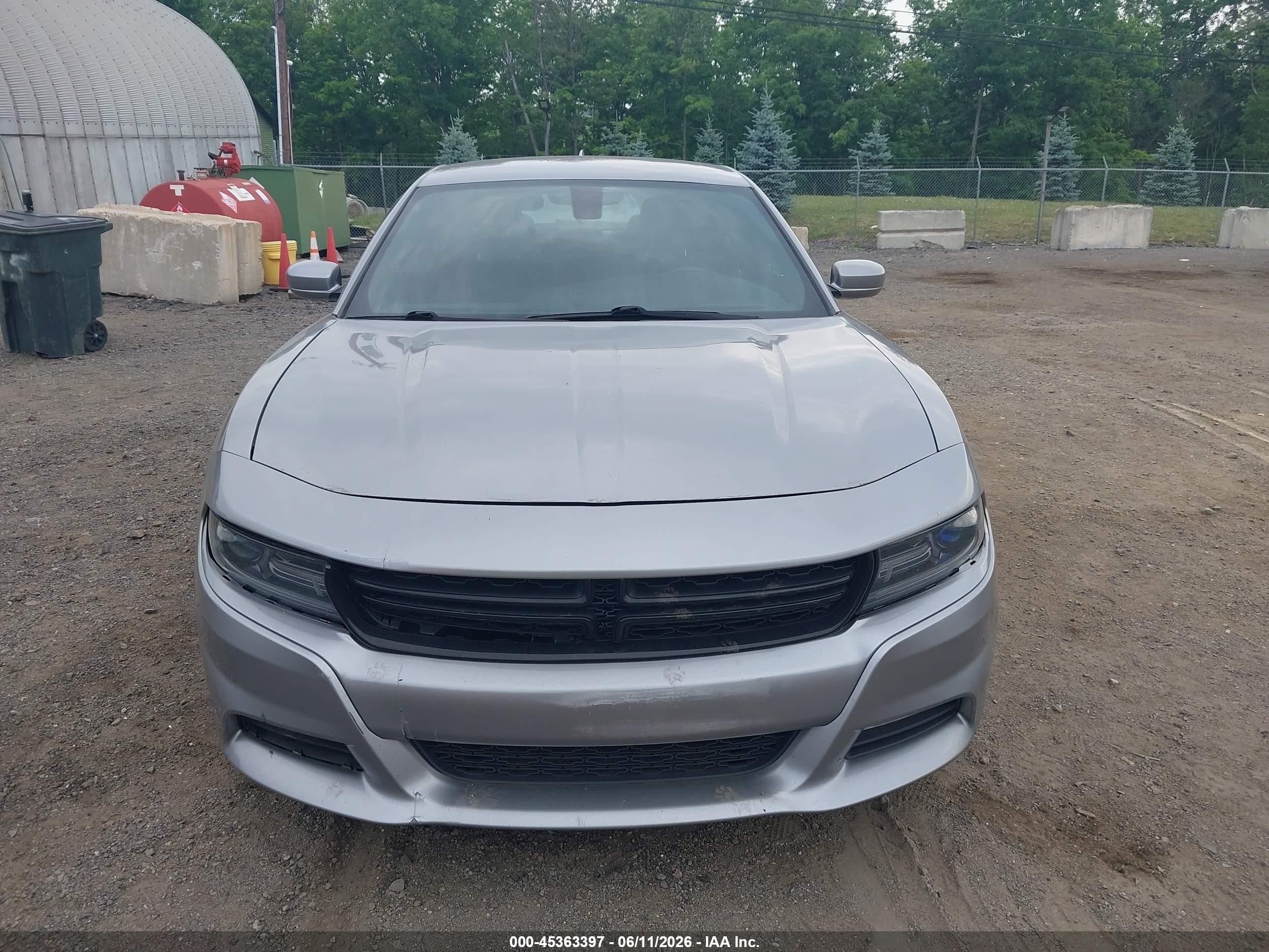 2016 Dodge Charger Sxt Gray vin: 2C3CDXHG3GH132661