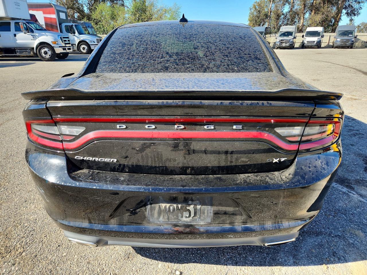 2016 Dodge Charger Sxt Black vin: 2C3CDXHG3GH174327
