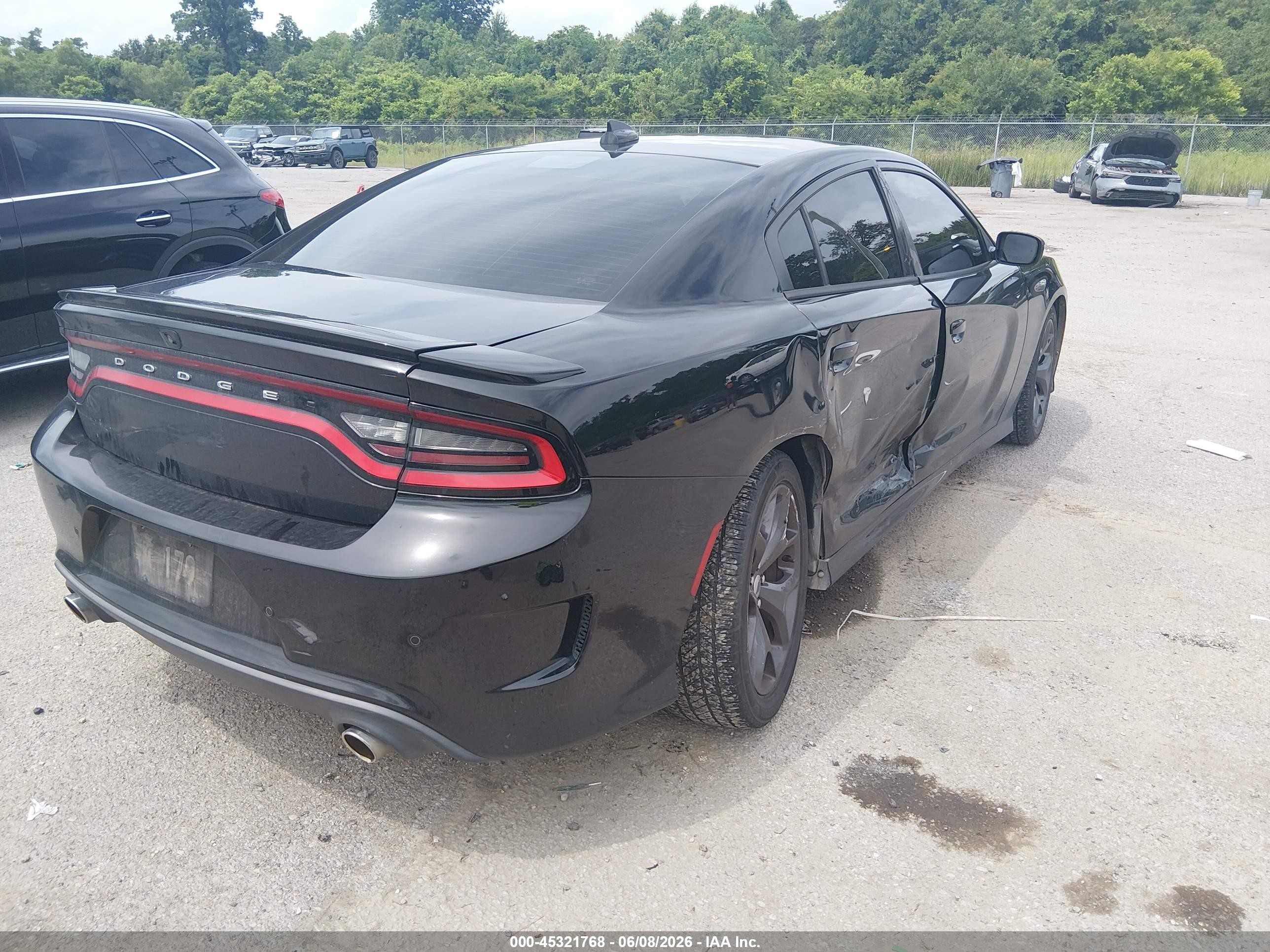 2018 Dodge Charger Sxt Plus Rwd Black vin: 2C3CDXHG3JH218043