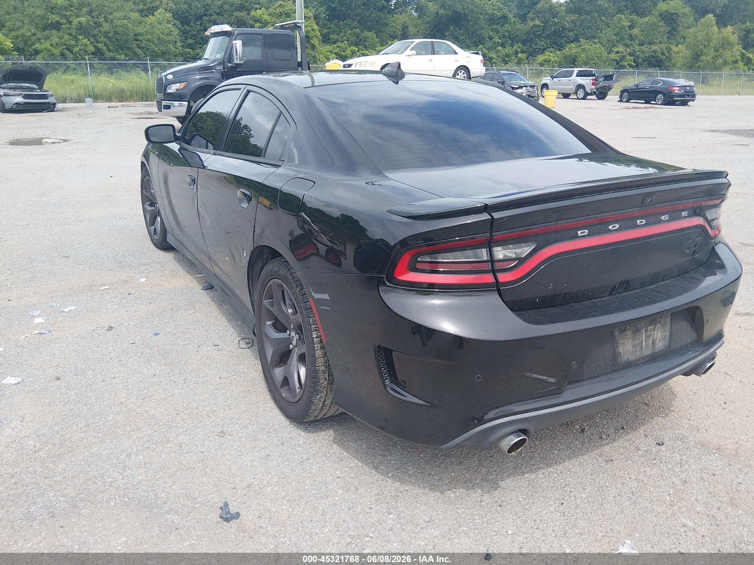 2018 Dodge Charger Sxt Plus Rwd Black vin: 2C3CDXHG3JH218043