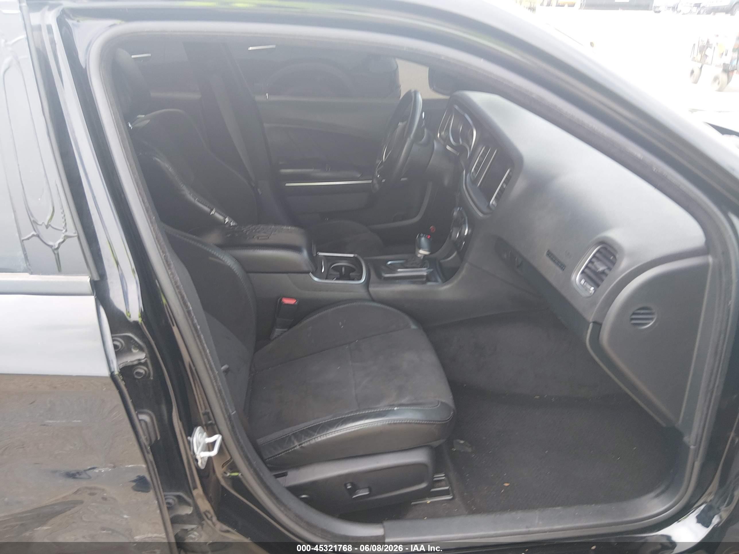 2018 Dodge Charger Sxt Plus Rwd Black vin: 2C3CDXHG3JH218043