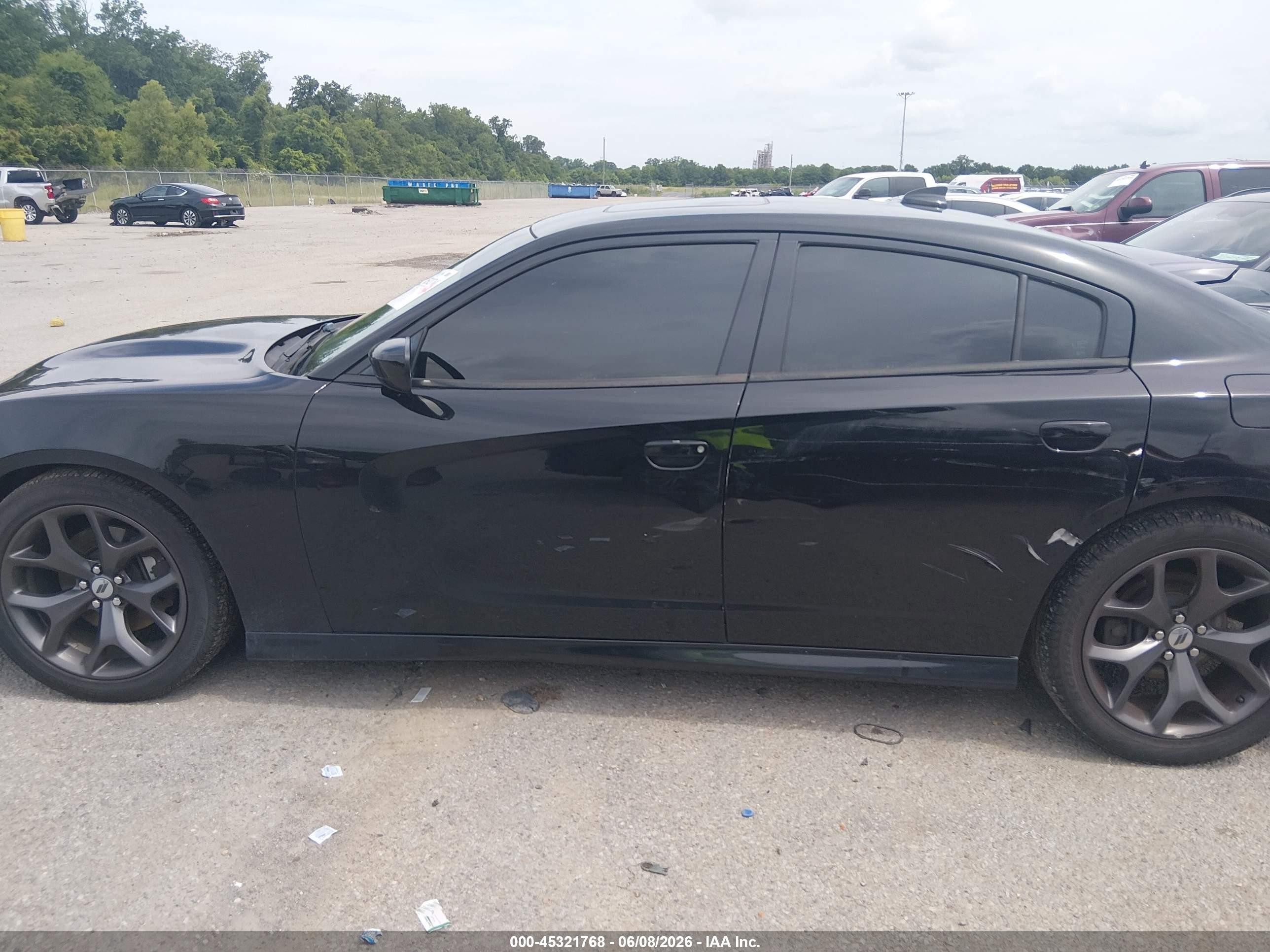 2018 Dodge Charger Sxt Plus Rwd Black vin: 2C3CDXHG3JH218043