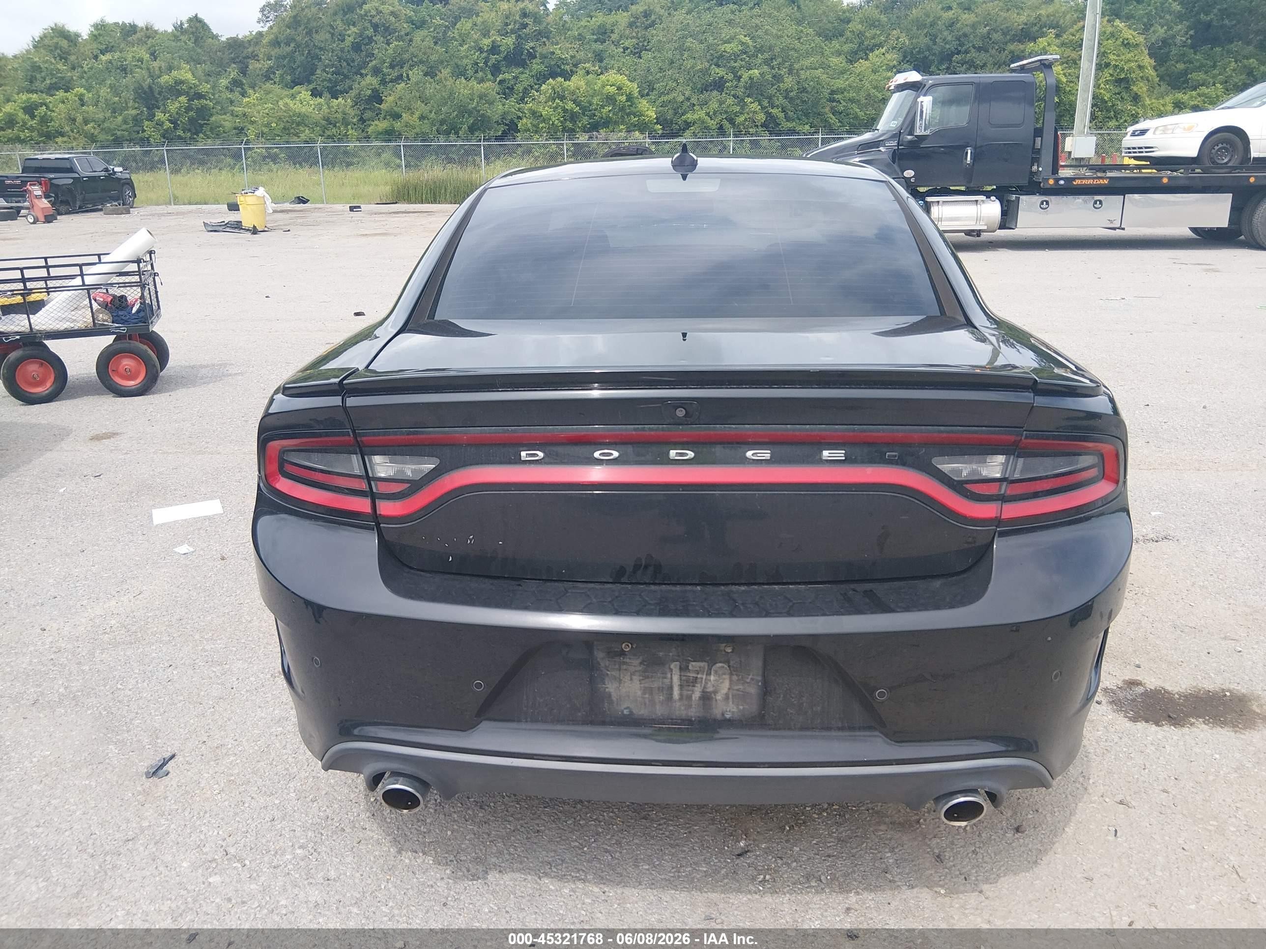 2018 Dodge Charger Sxt Plus Rwd Black vin: 2C3CDXHG3JH218043