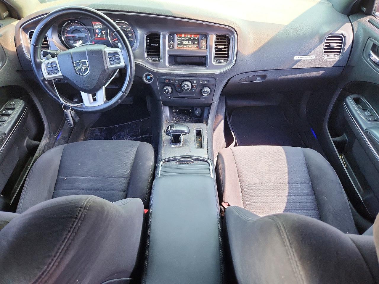 2012 Dodge Charger Sxt Black vin: 2C3CDXHG4CH126412