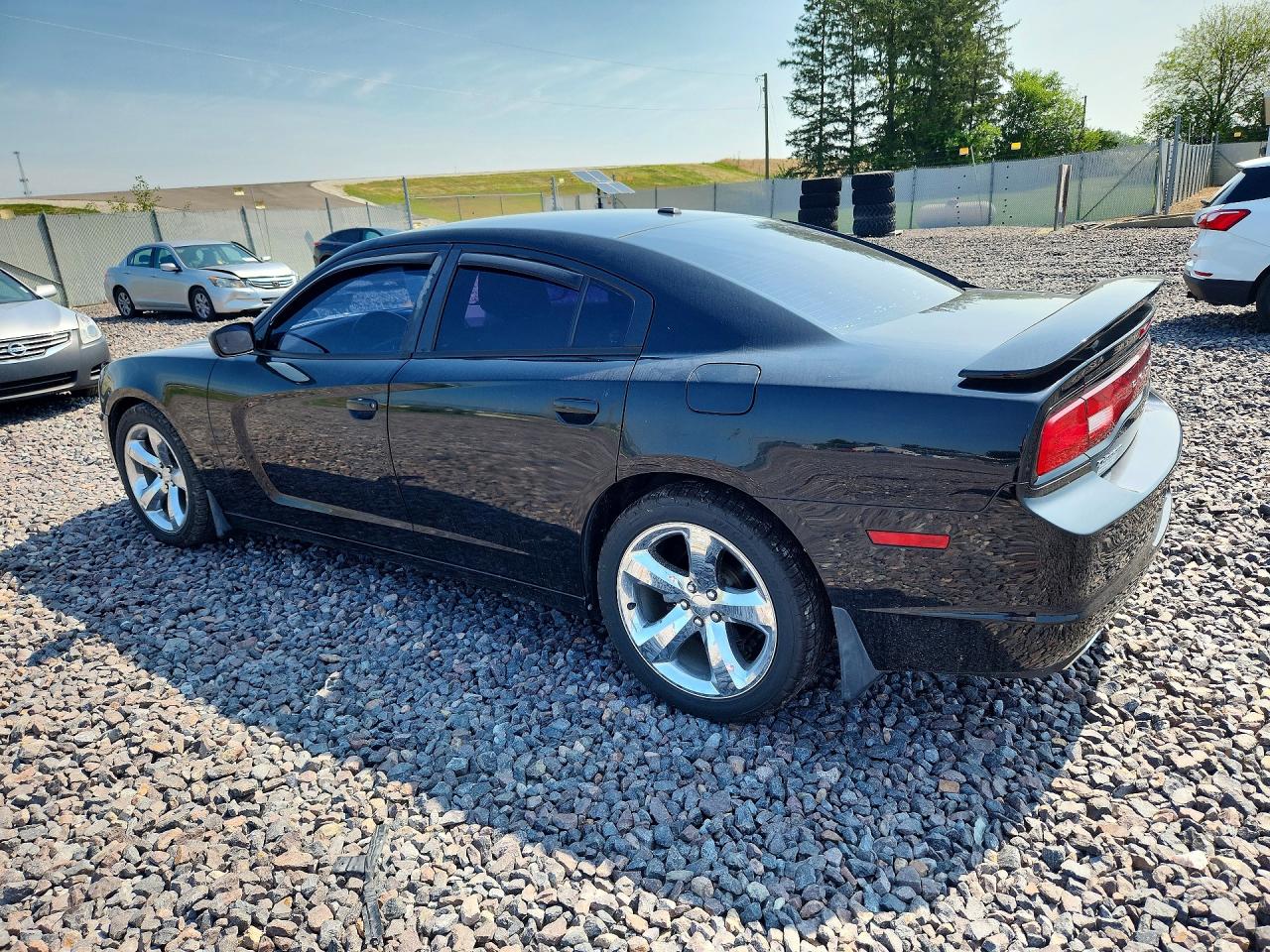 2012 Dodge Charger Sxt Black vin: 2C3CDXHG4CH126412