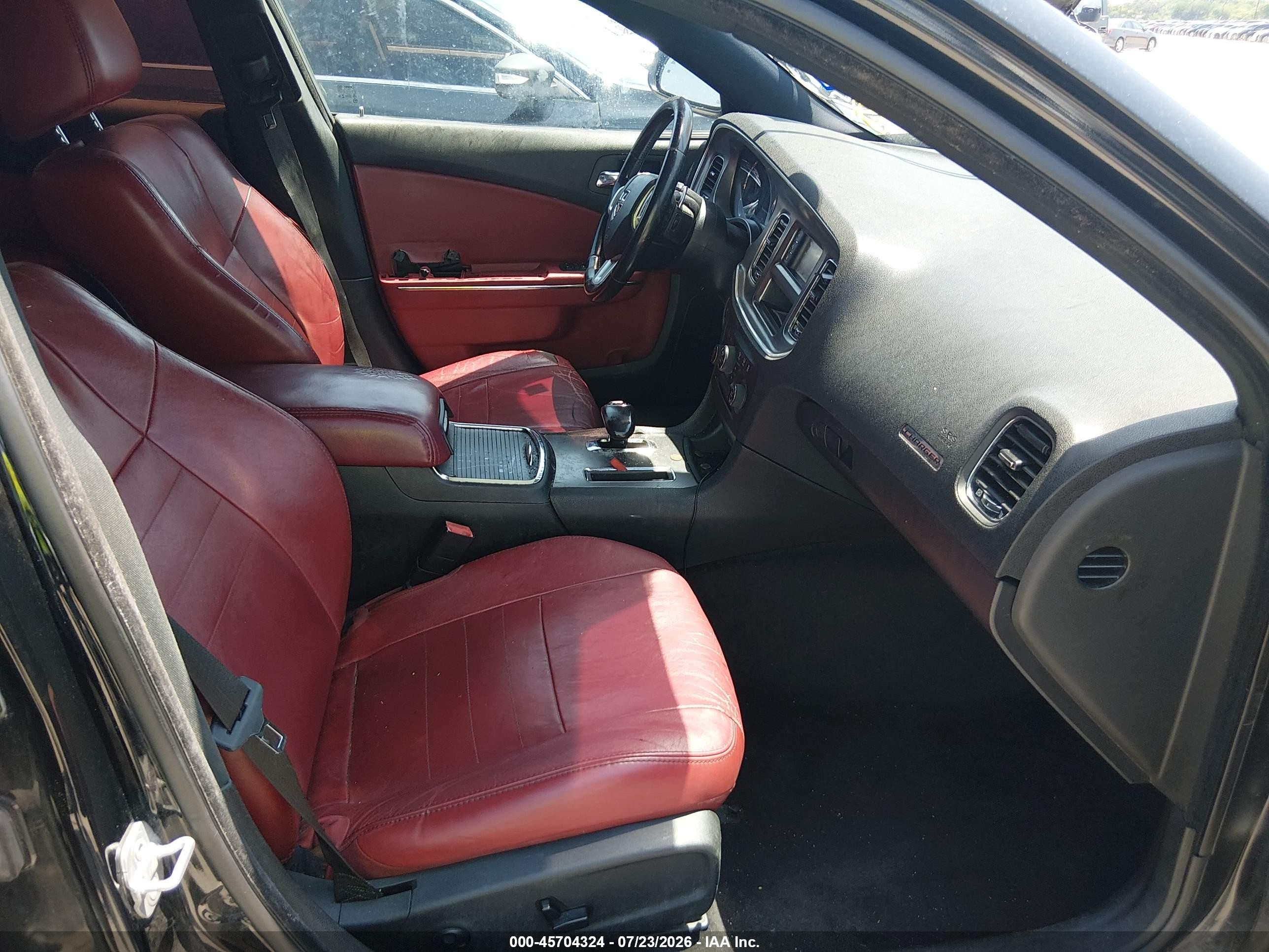 2012 Dodge Charger Sxt Black vin: 2C3CDXHG4CH135529