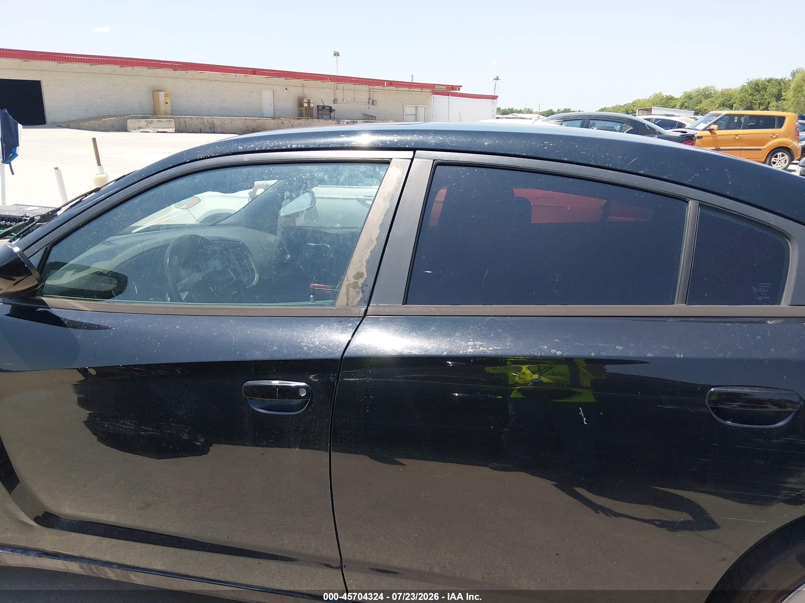 2012 Dodge Charger Sxt Black vin: 2C3CDXHG4CH135529