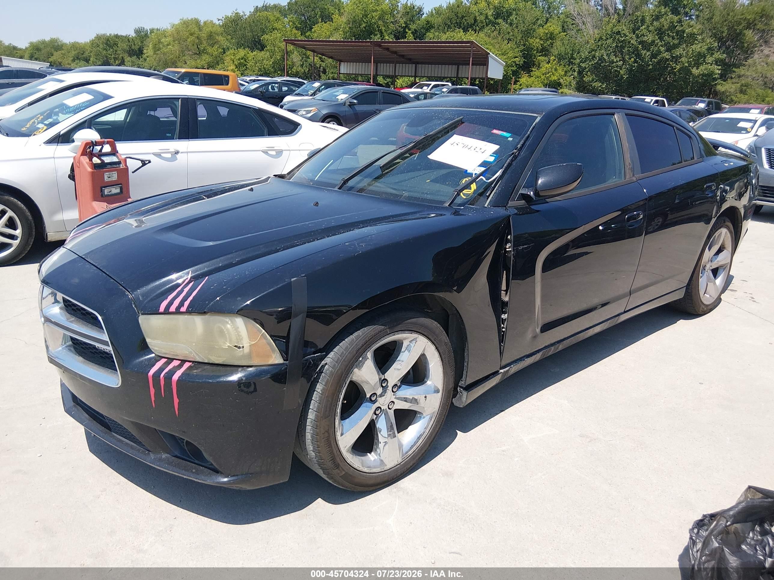 2012 Dodge Charger Sxt Black vin: 2C3CDXHG4CH135529