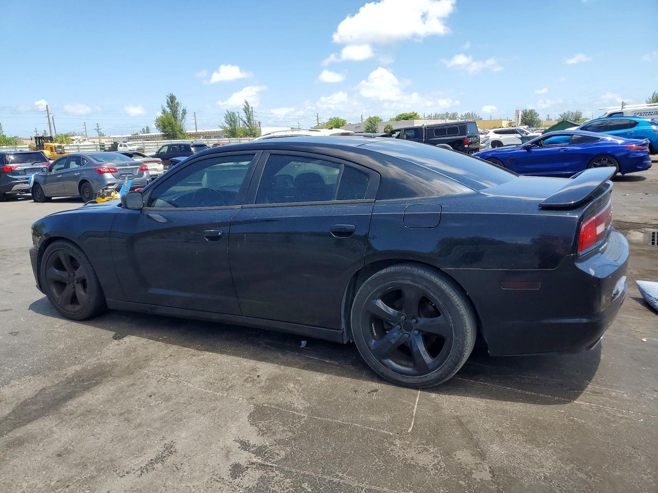 2012 Dodge Charger Sxt Black vin: 2C3CDXHG4CH304206