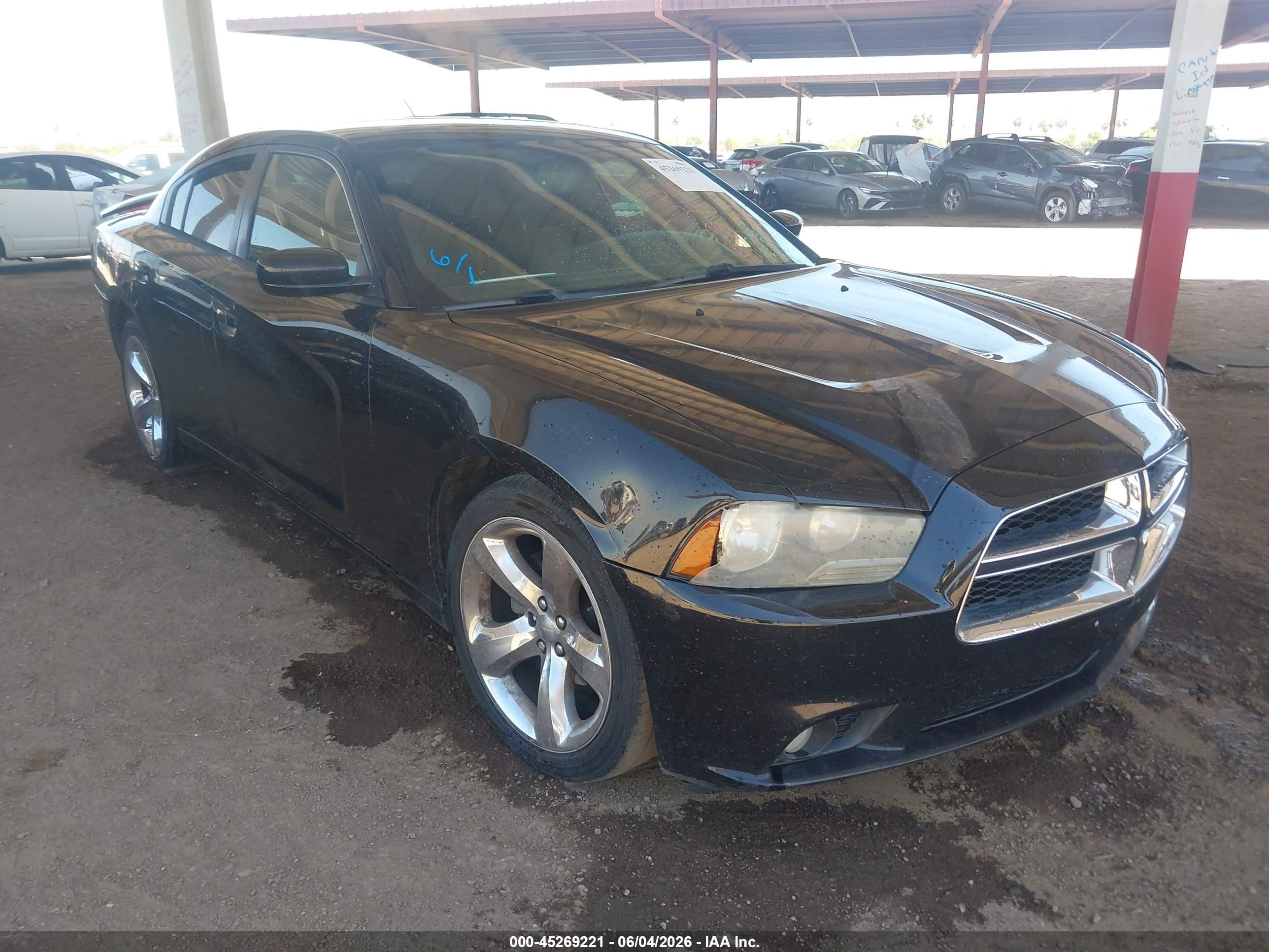 2013 Dodge Charger Sxt Plus Black vin: 2C3CDXHG4DH567927