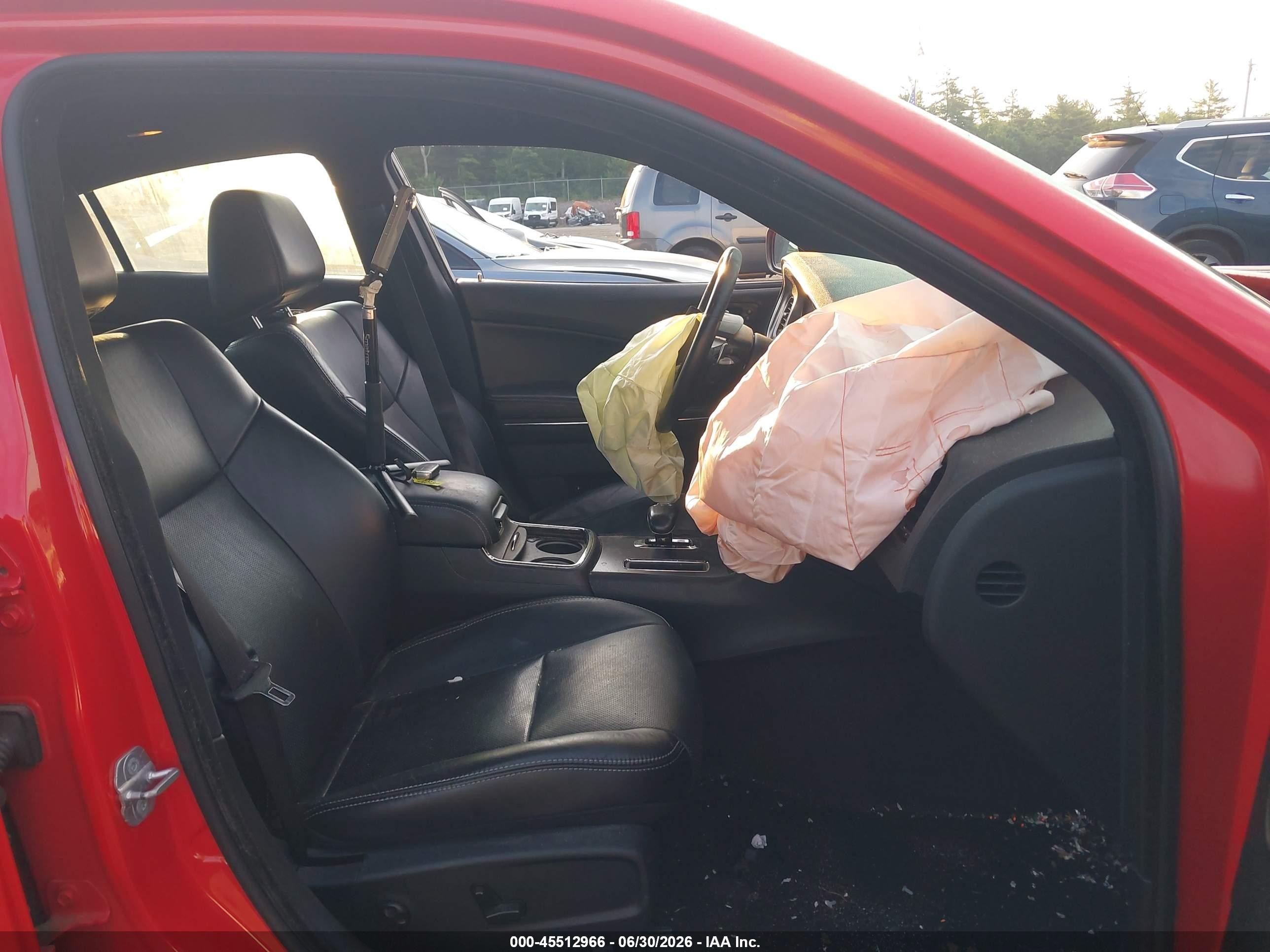 2013 Dodge Charger Sxt Red vin: 2C3CDXHG4DH742998
