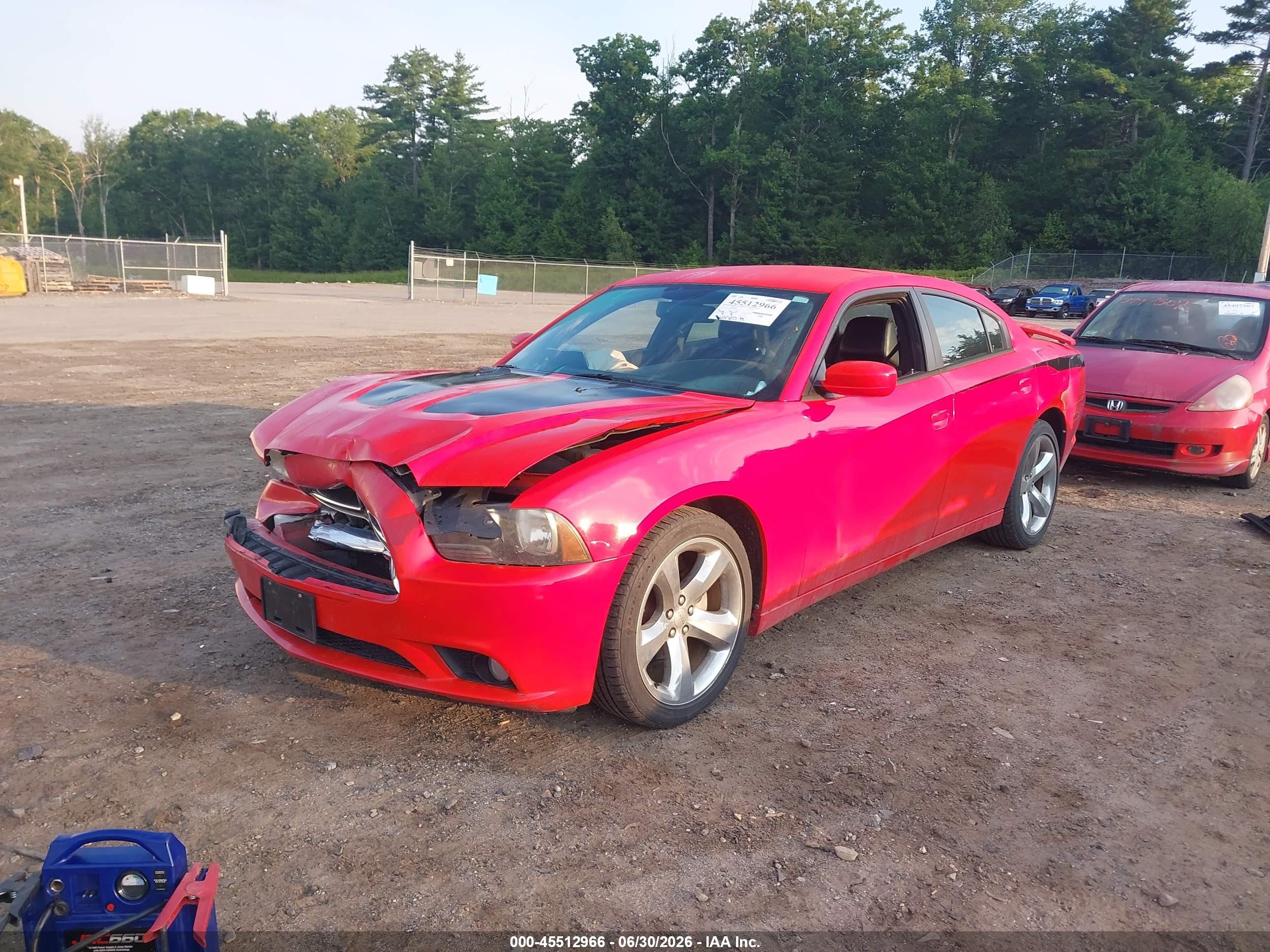 2013 Dodge Charger Sxt Red vin: 2C3CDXHG4DH742998