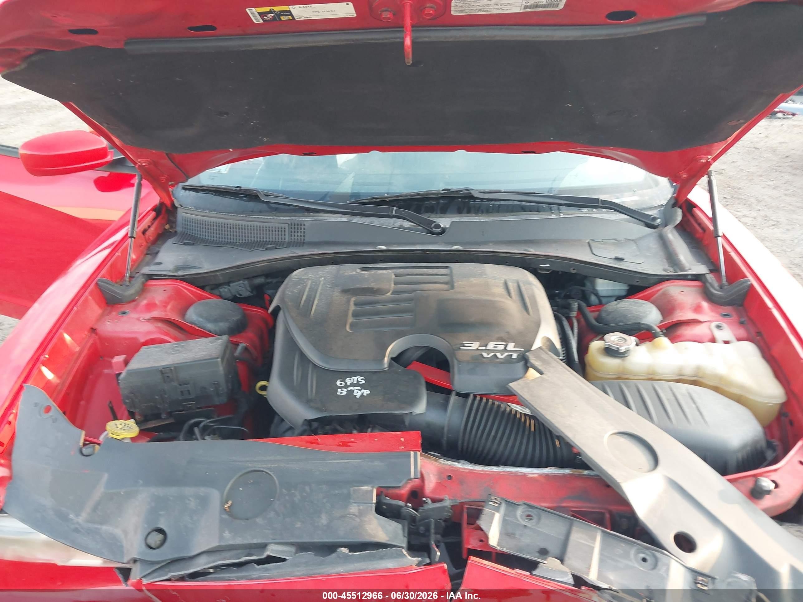 2013 Dodge Charger Sxt Red vin: 2C3CDXHG4DH742998