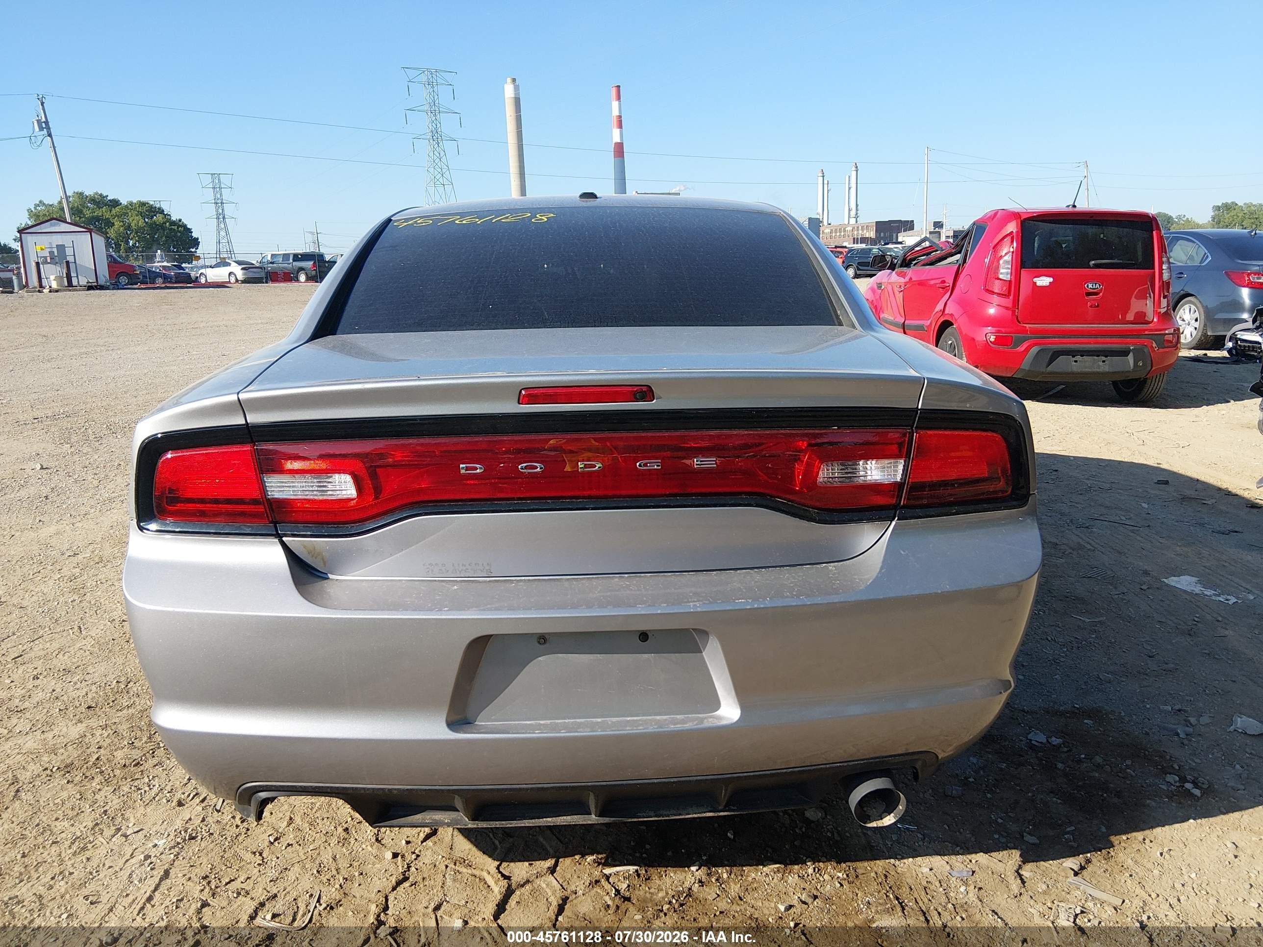 2014 Dodge Charger Sxt Silver vin: 2C3CDXHG4EH115963