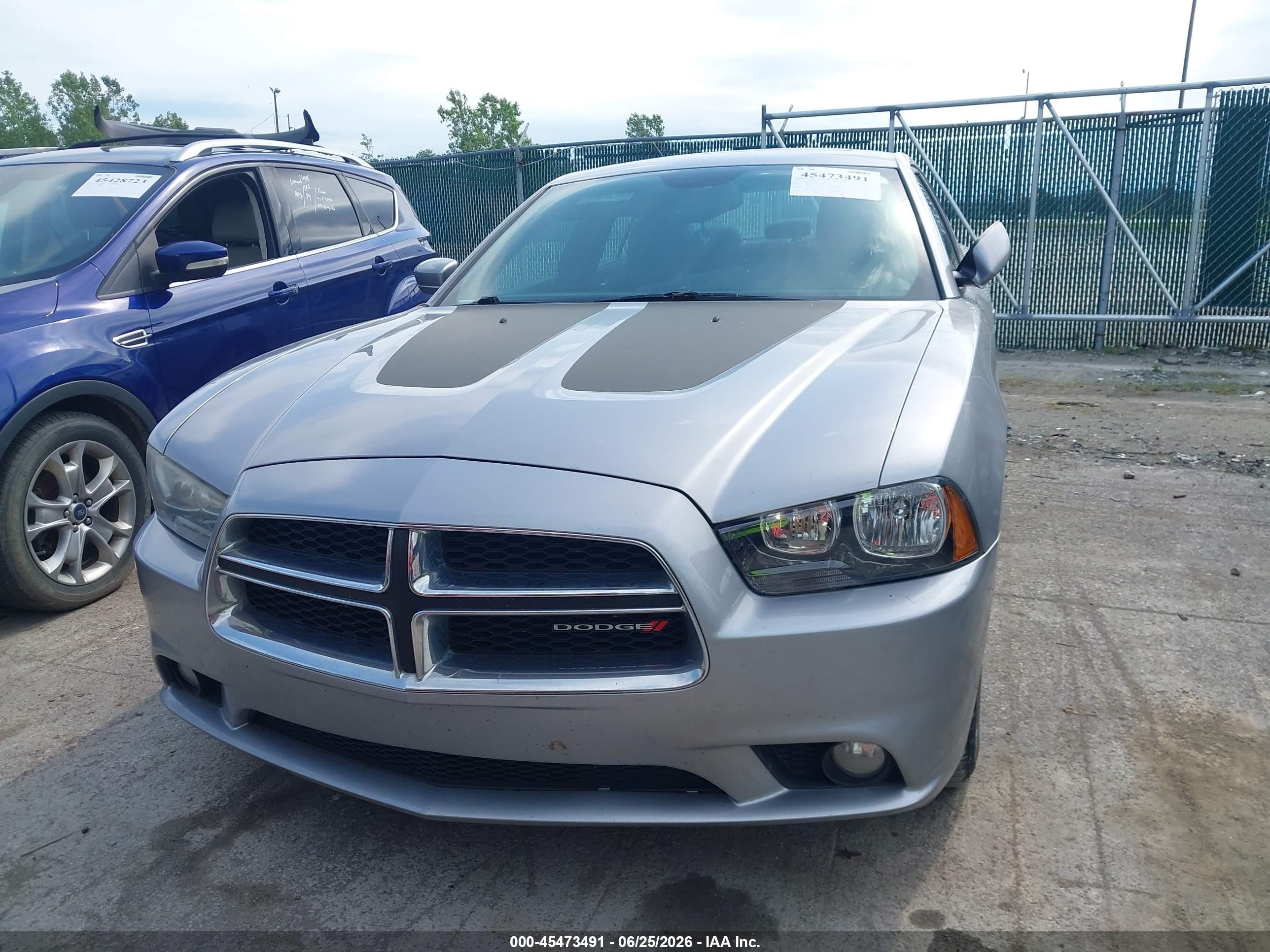 2014 Dodge Charger Sxt Gray vin: 2C3CDXHG4EH267256