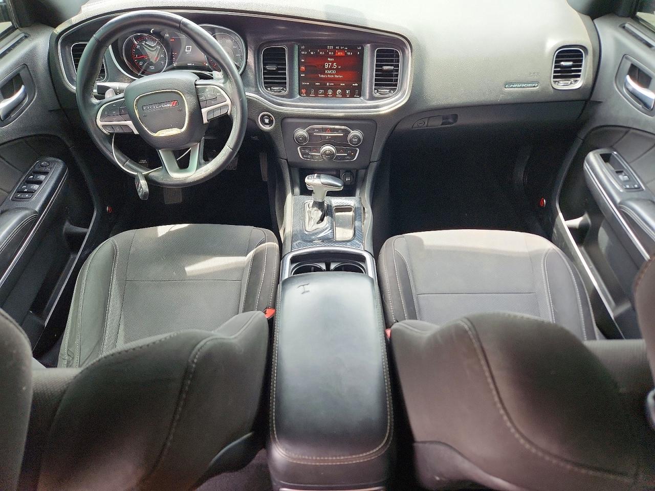 2015 Dodge Charger Sxt Black vin: 2C3CDXHG4FH725539