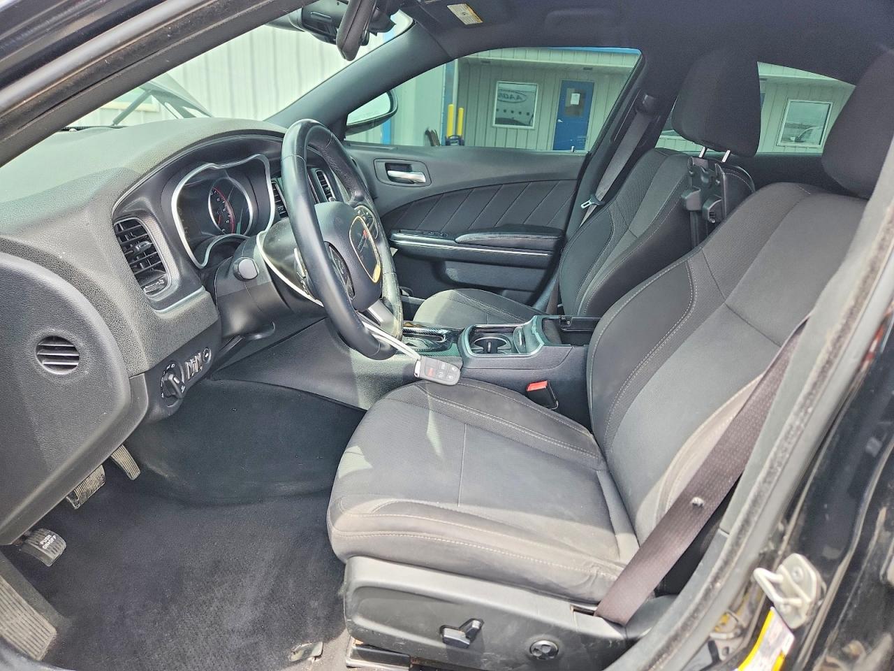 2015 Dodge Charger Sxt Black vin: 2C3CDXHG4FH725539