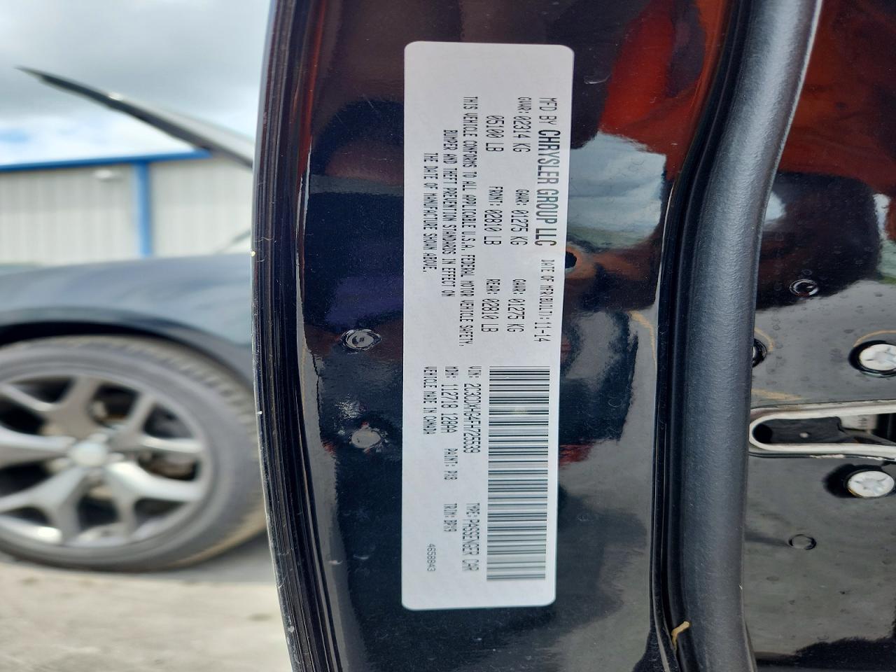 2015 Dodge Charger Sxt Black vin: 2C3CDXHG4FH725539