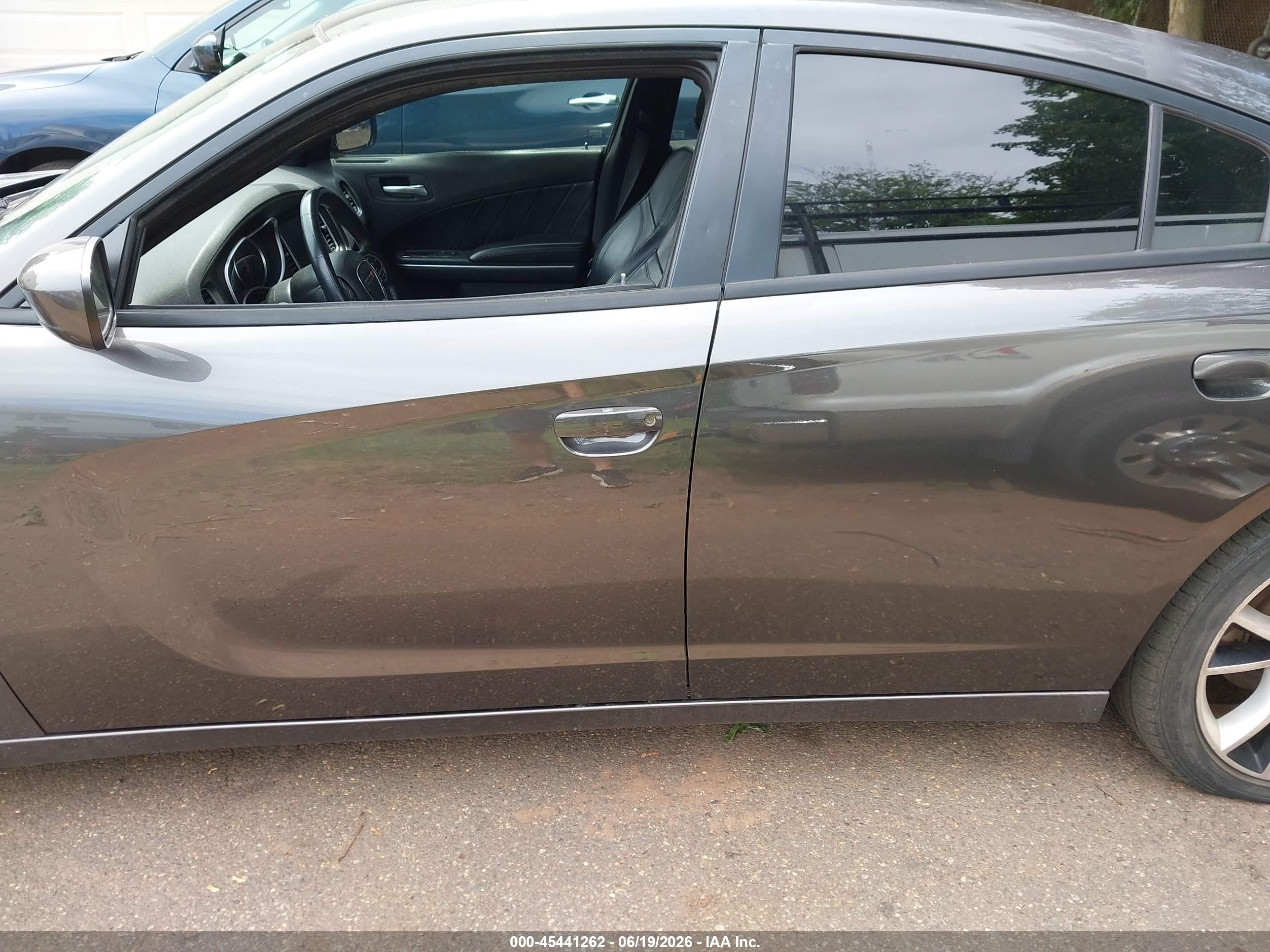 2015 Dodge Charger Sxt Gray vin: 2C3CDXHG4FH727727
