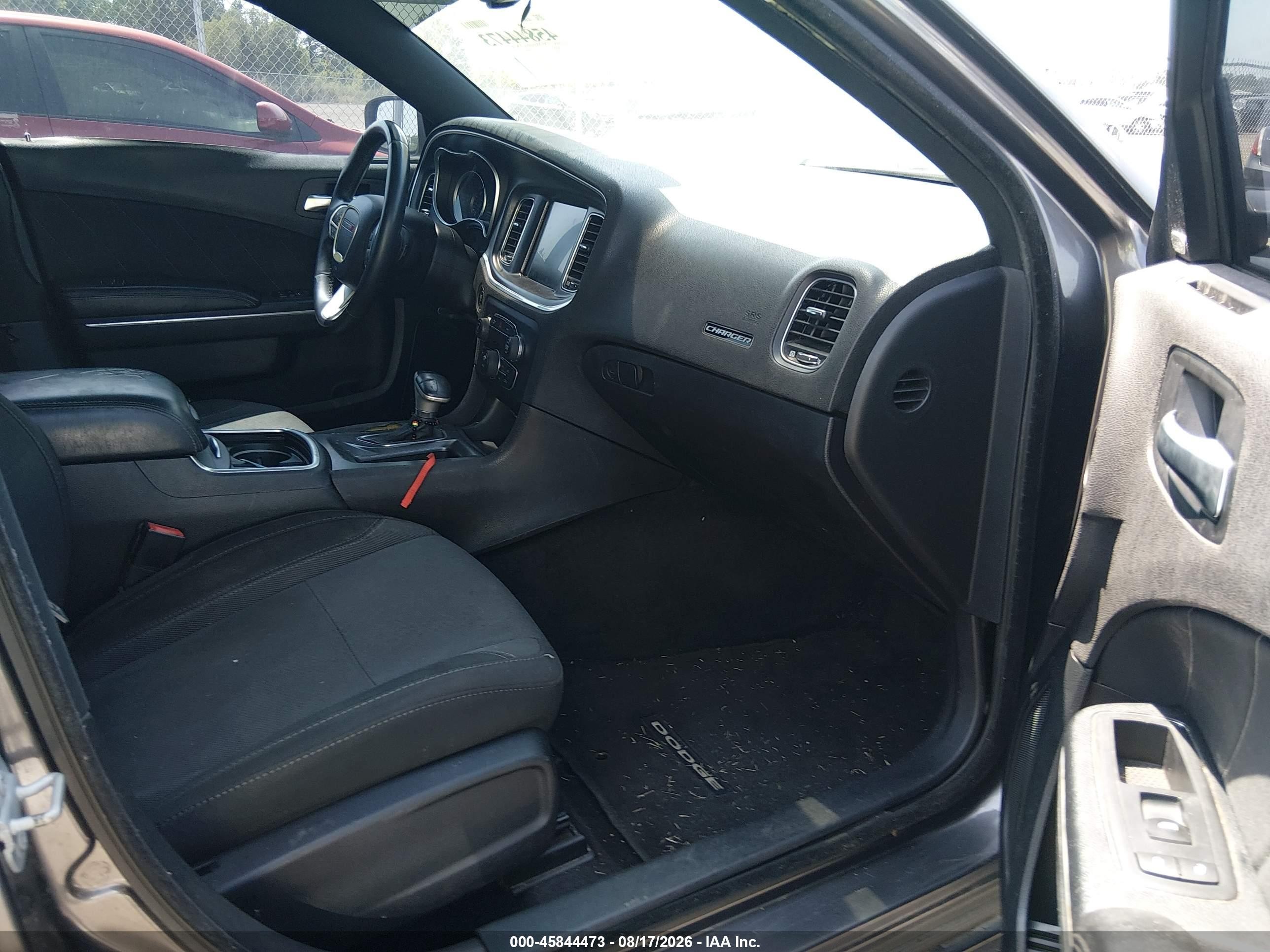 2015 Dodge Charger Sxt Gray vin: 2C3CDXHG4FH805651