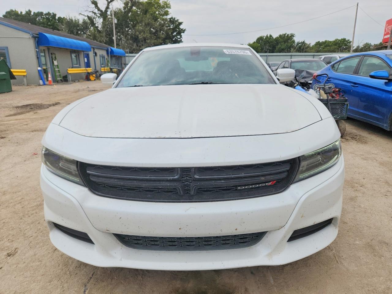 2015 Dodge Charger Sxt White vin: 2C3CDXHG4FH814933