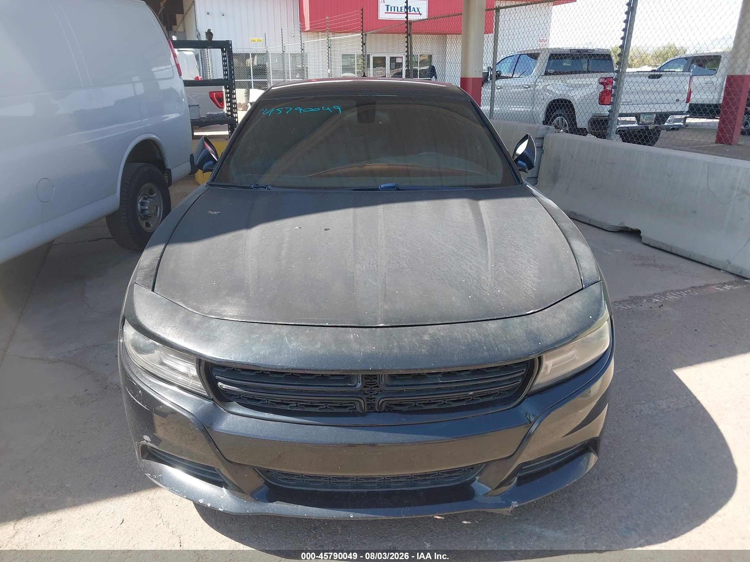 2015 Dodge Charger Sxt Black vin: 2C3CDXHG4FH895920