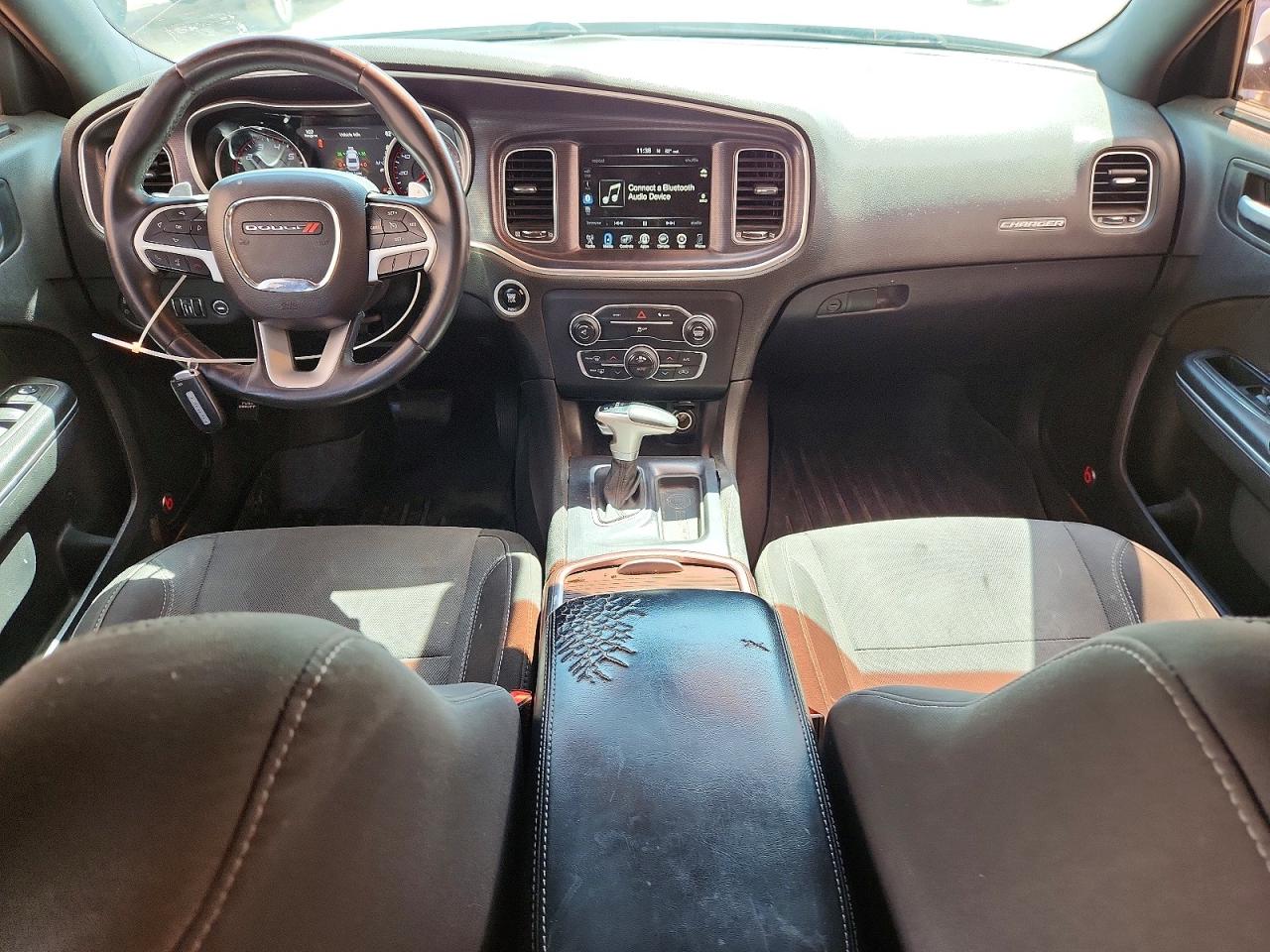 2015 Dodge Charger Sxt White vin: 2C3CDXHG4FH896209