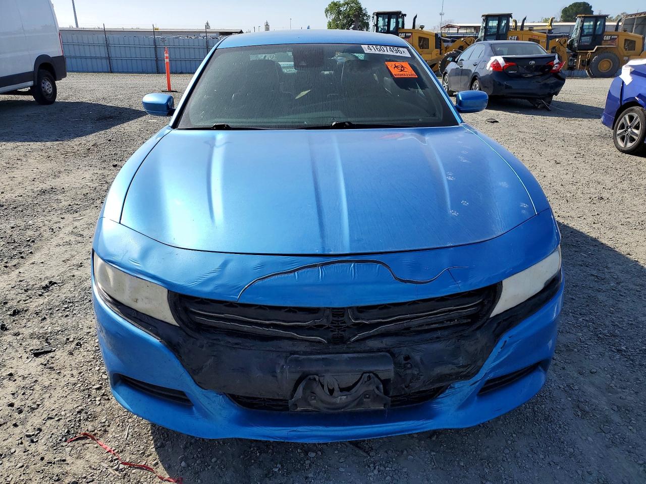 2015 Dodge Charger Sxt Blue vin: 2C3CDXHG4FH897389