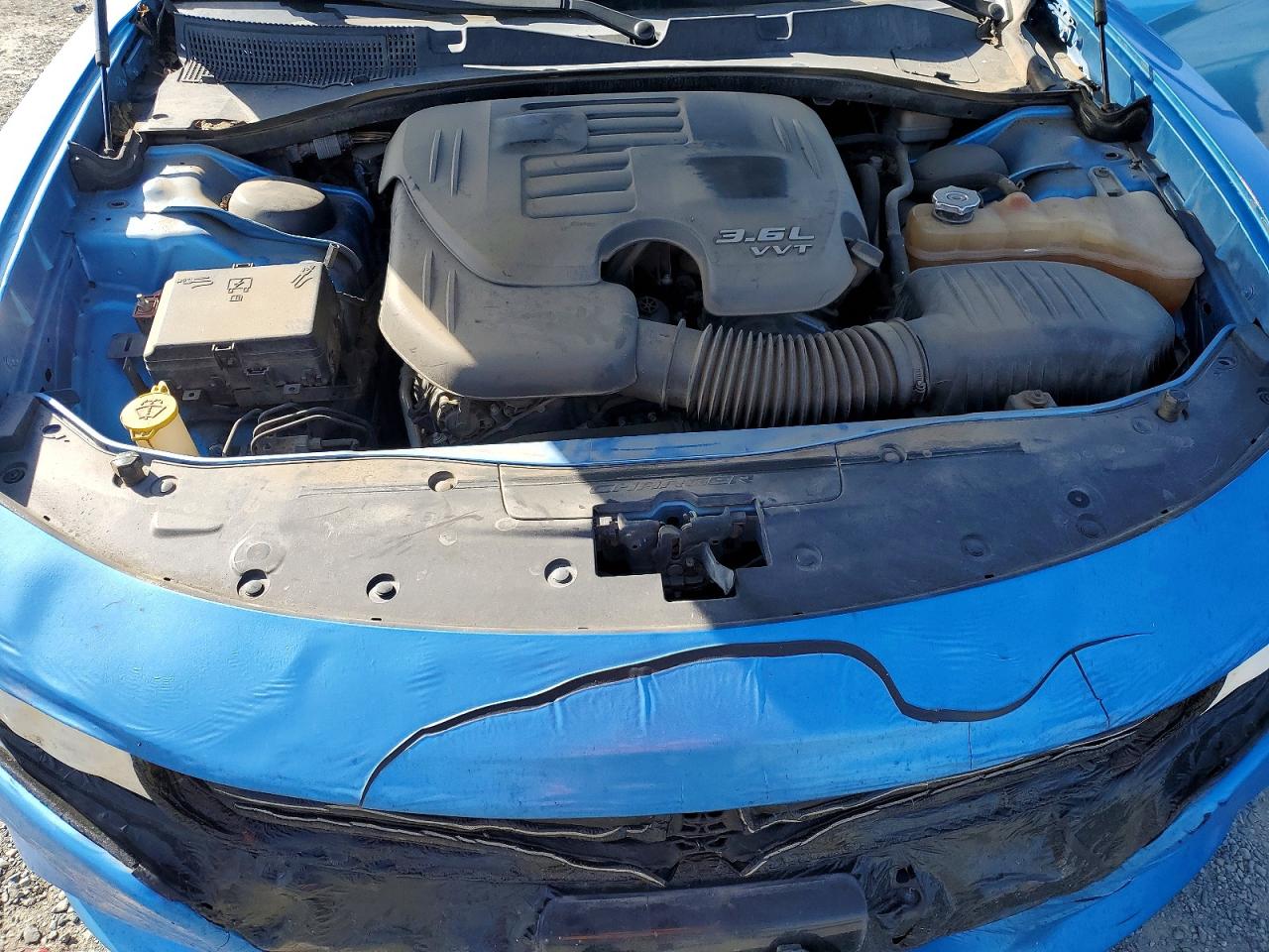 2015 Dodge Charger Sxt Blue vin: 2C3CDXHG4FH897389