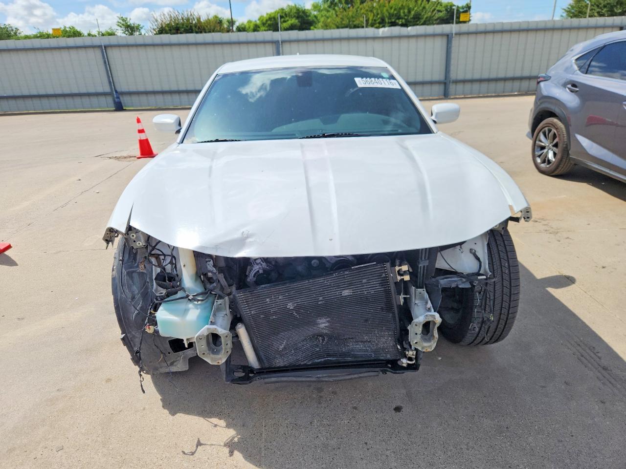 2015 Dodge Charger White vin: 2C3CDXHG4FH903014