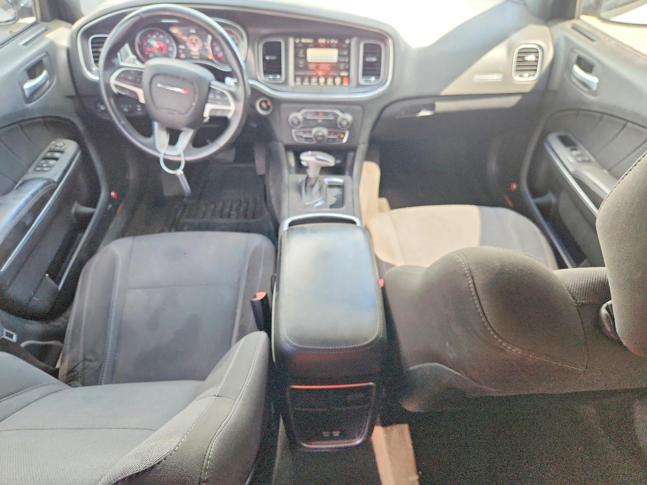 2015 Dodge Charger White vin: 2C3CDXHG4FH903014