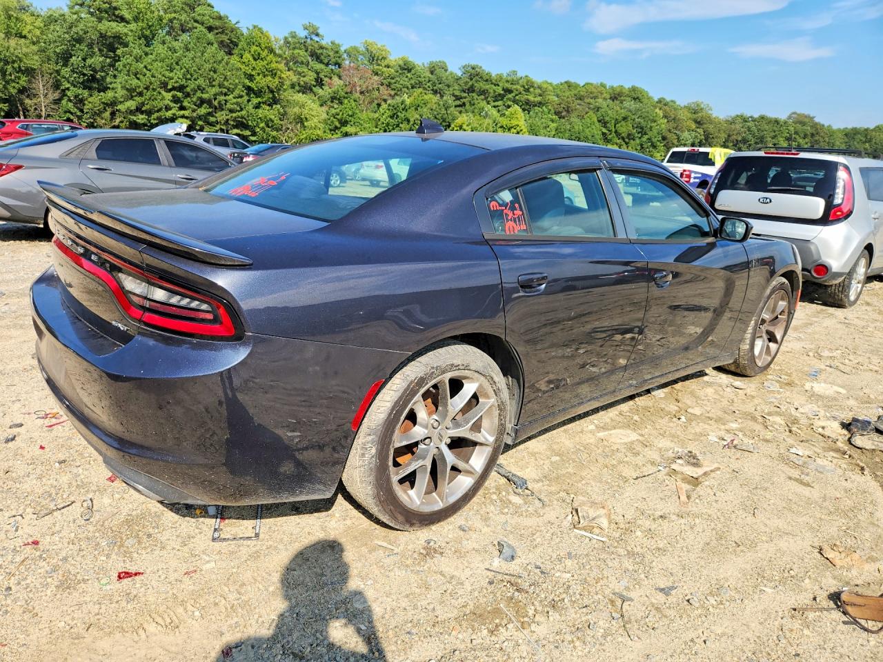 2016 Dodge Charger Sxt Черный vin: 2C3CDXHG4GH159108