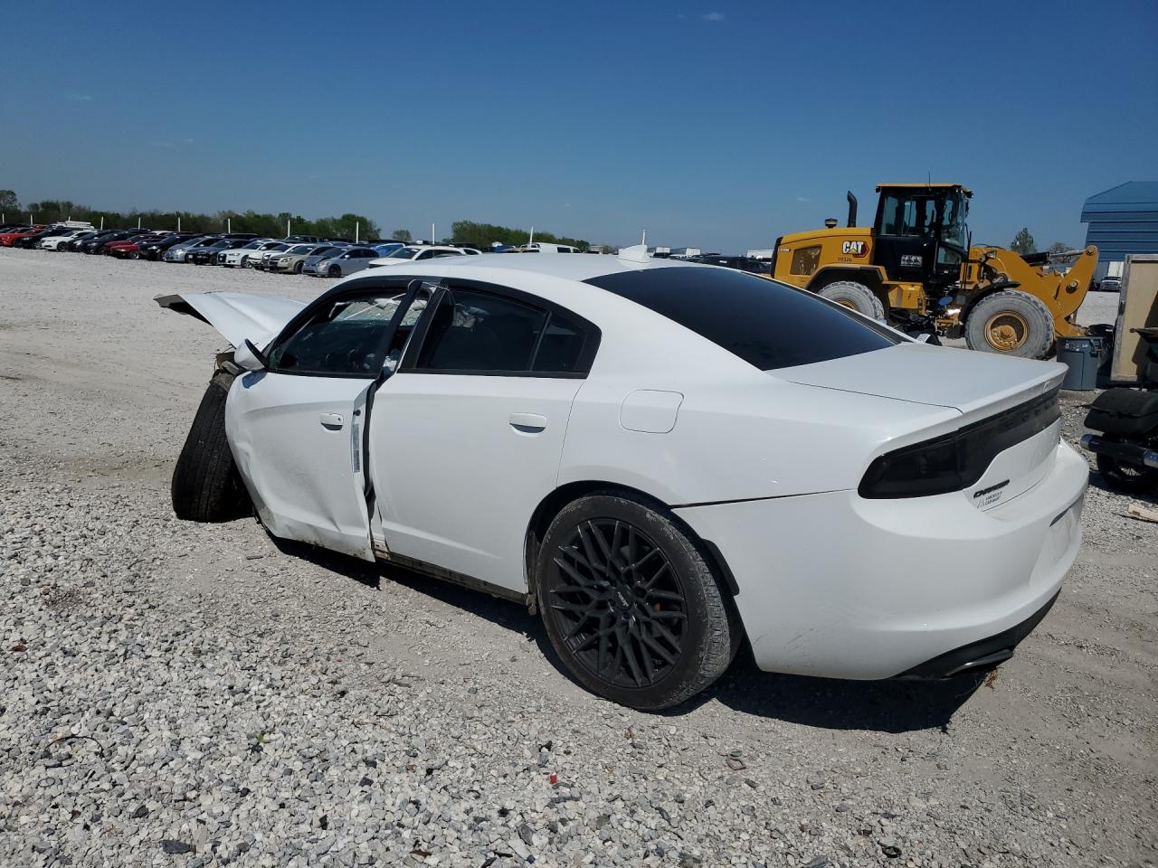 2017 Dodge Charger Sxt White vin: 2C3CDXHG4HH537512