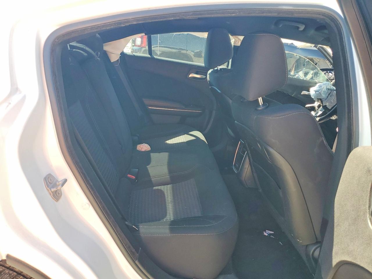 2017 Dodge Charger Sxt White vin: 2C3CDXHG4HH537512