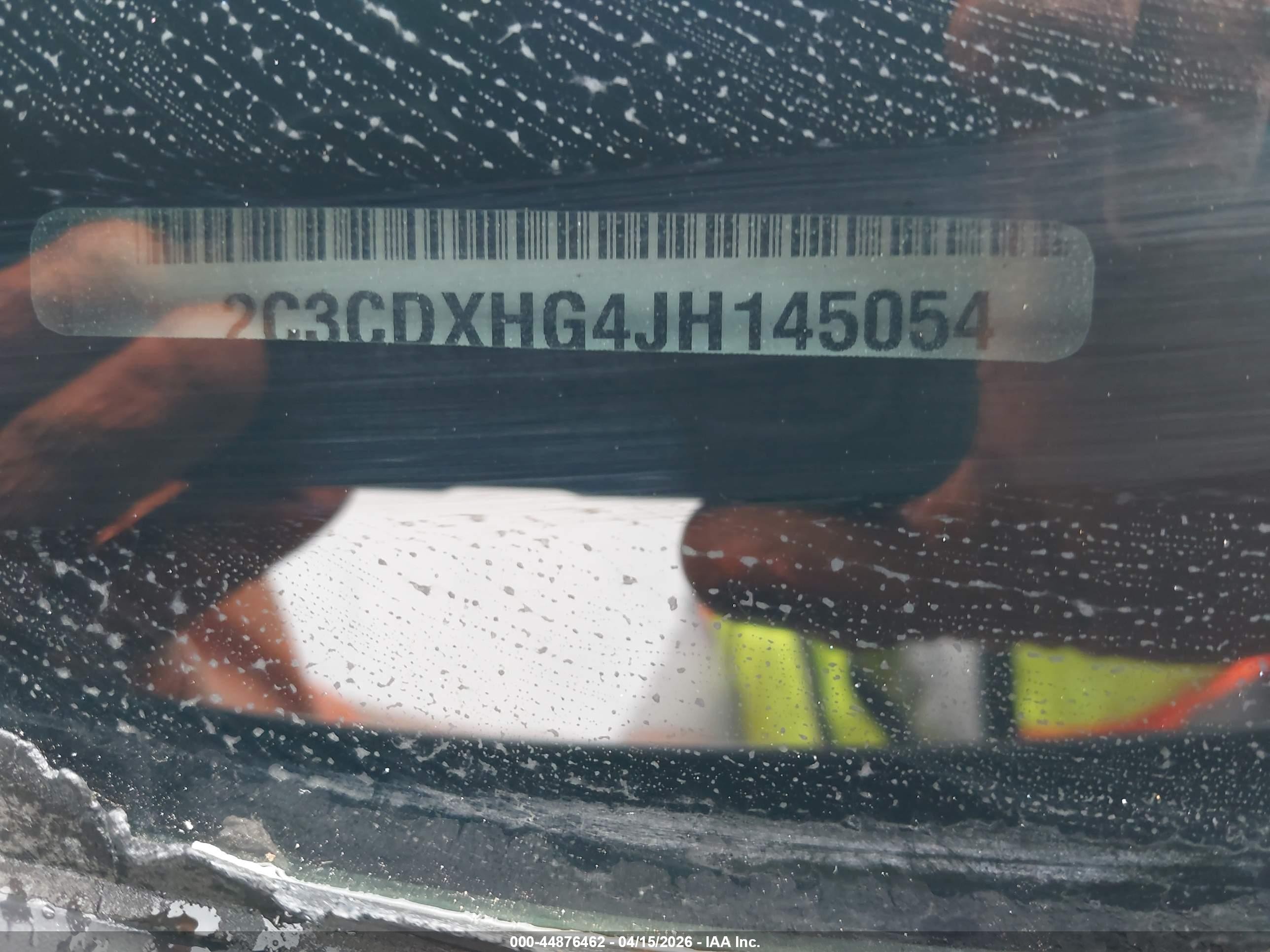 2018 Dodge Charger Sxt Plus Rwd Серый vin: 2C3CDXHG4JH145054
