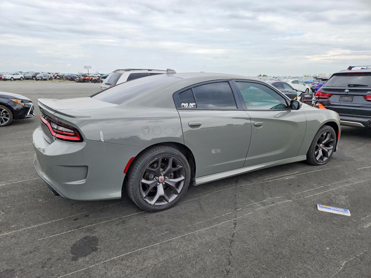 2018 Dodge Charger Sxt Plus Gray vin: 2C3CDXHG4JH281359