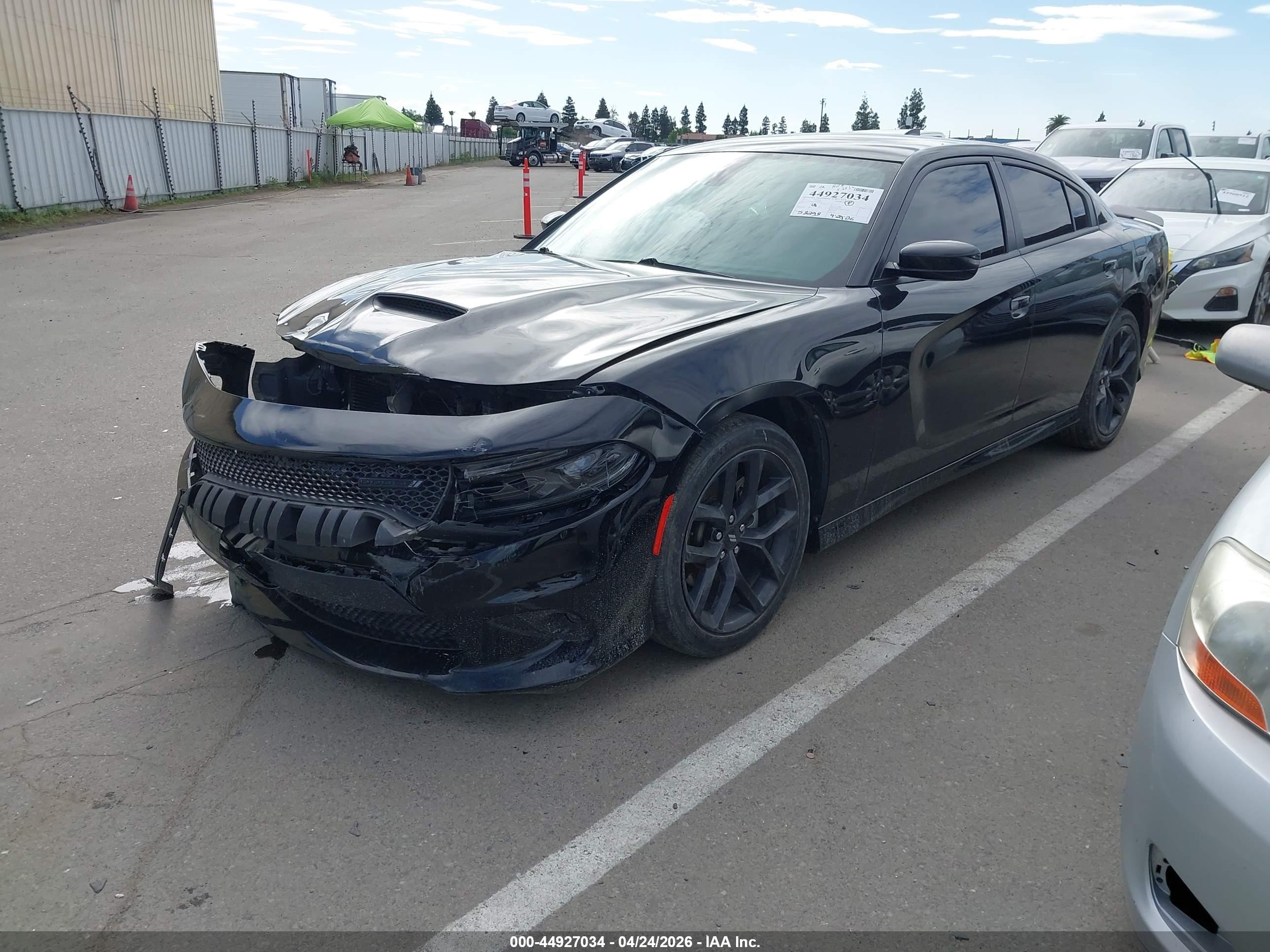 2021 Dodge Charger Gt Rwd Black vin: 2C3CDXHG4MH679305