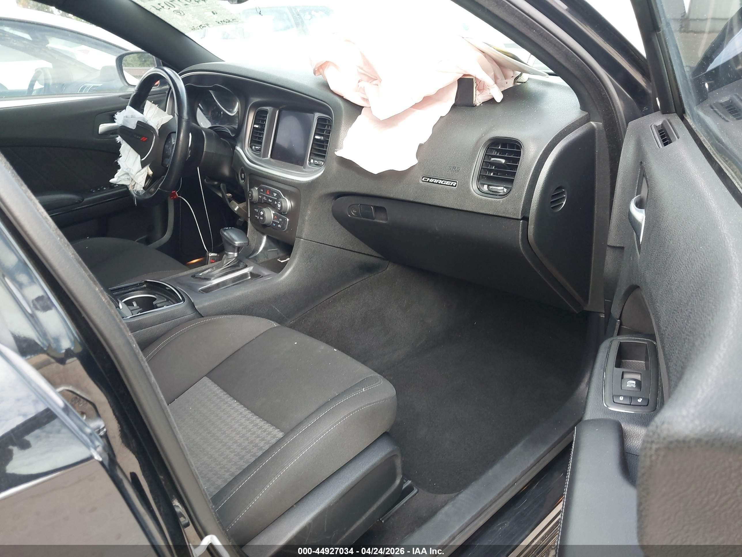 2021 Dodge Charger Gt Rwd Black vin: 2C3CDXHG4MH679305