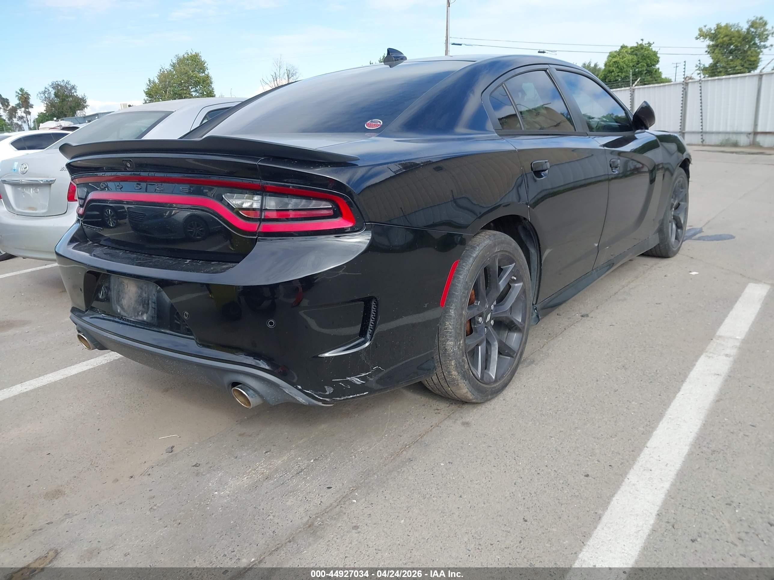 2021 Dodge Charger Gt Rwd Black vin: 2C3CDXHG4MH679305