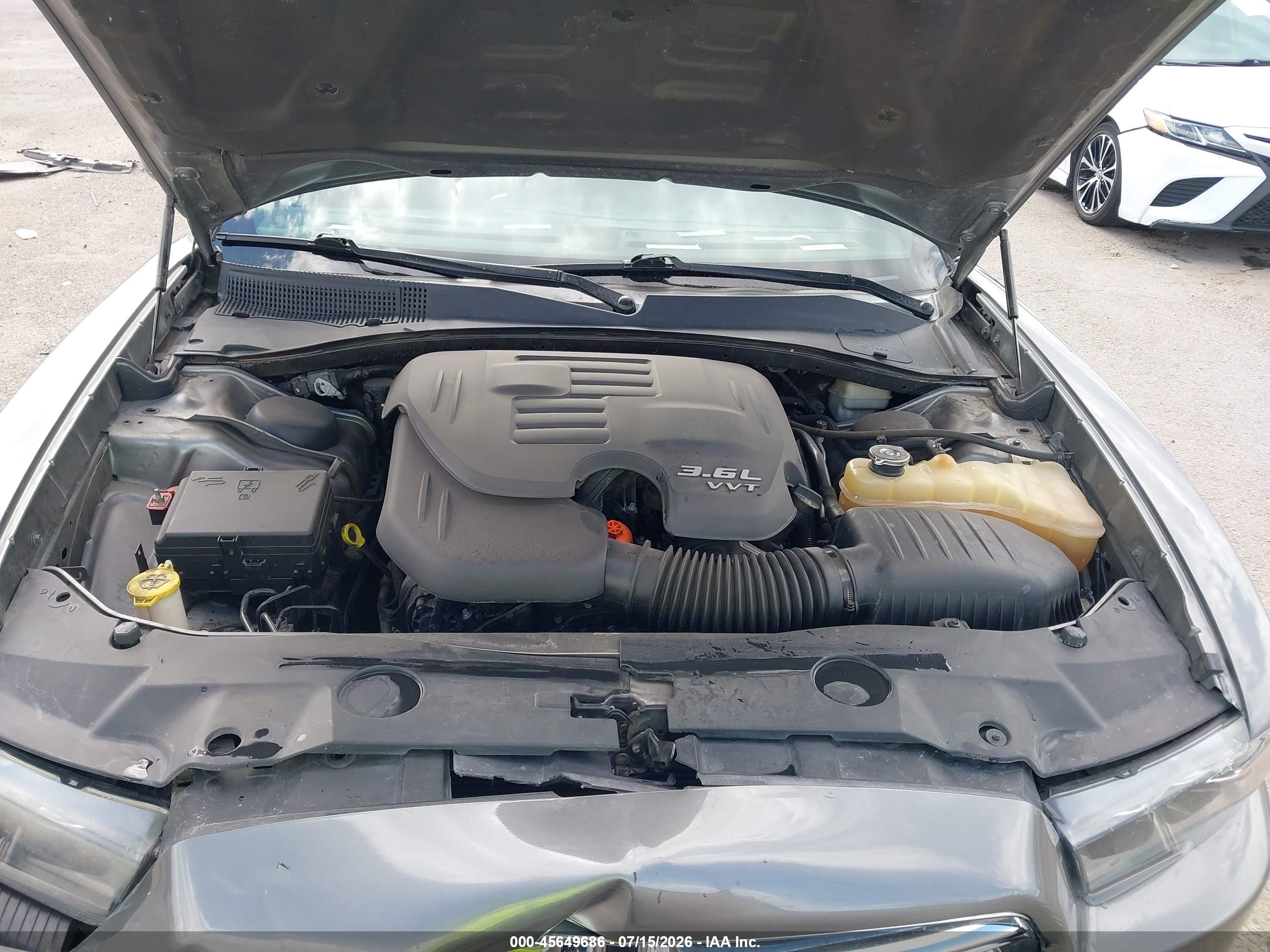 2012 Dodge Charger Sxt Gray vin: 2C3CDXHG5CH260992