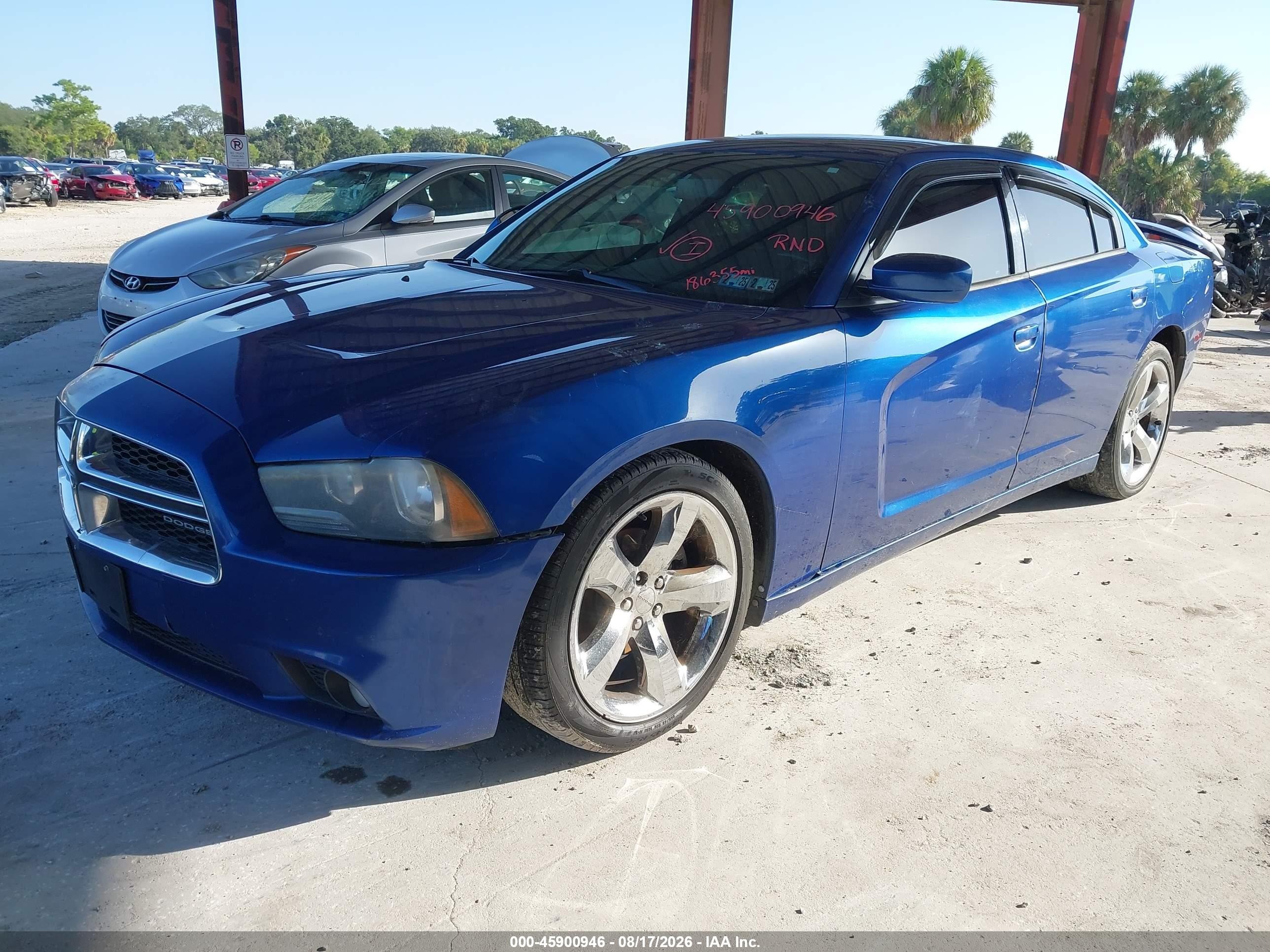 2012 Dodge Charger Sxt Синий vin: 2C3CDXHG5CH303792
